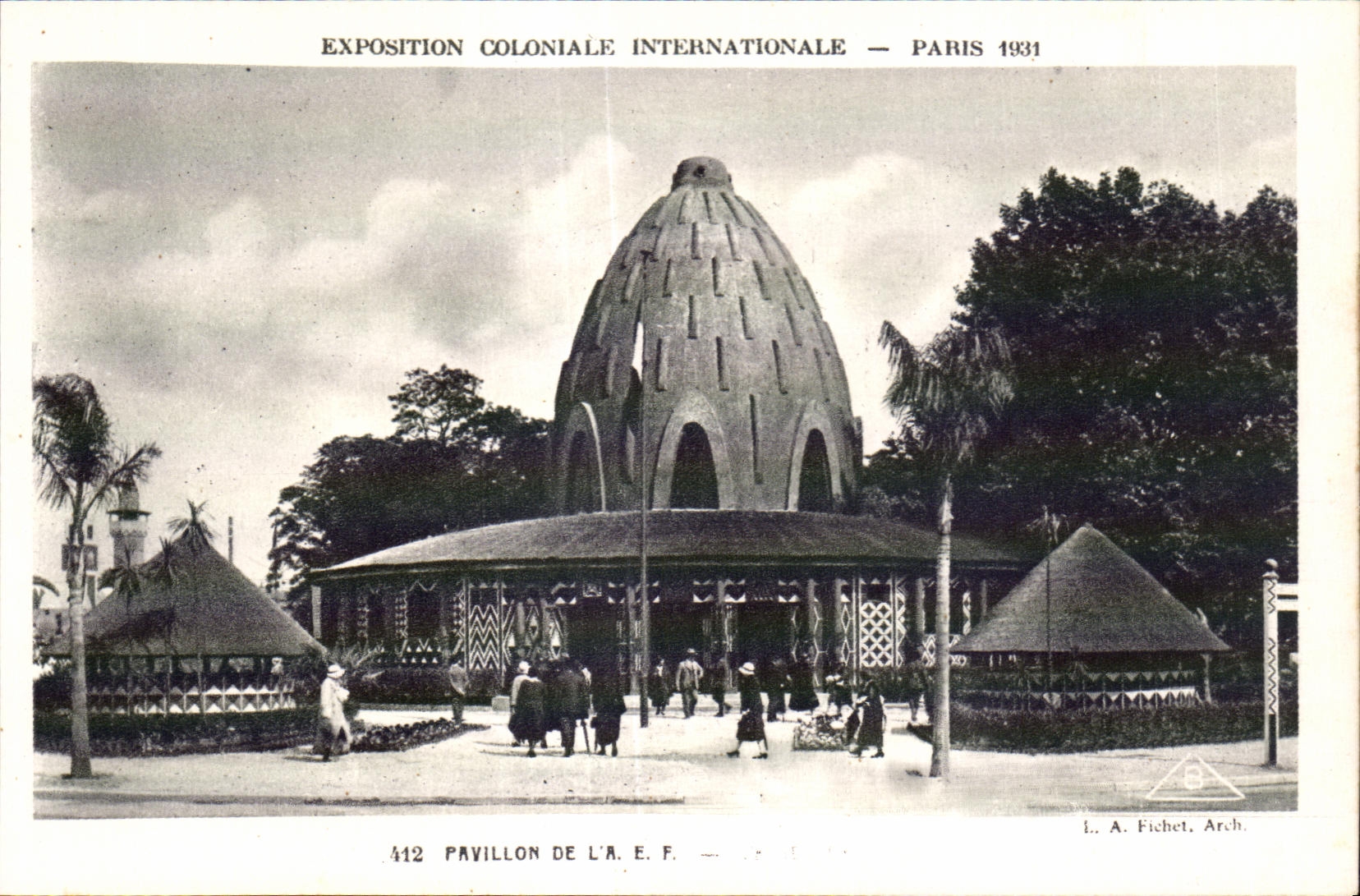 CPA Exposition Coloniale Internationale Paris 1931 Pavillon de l A E F