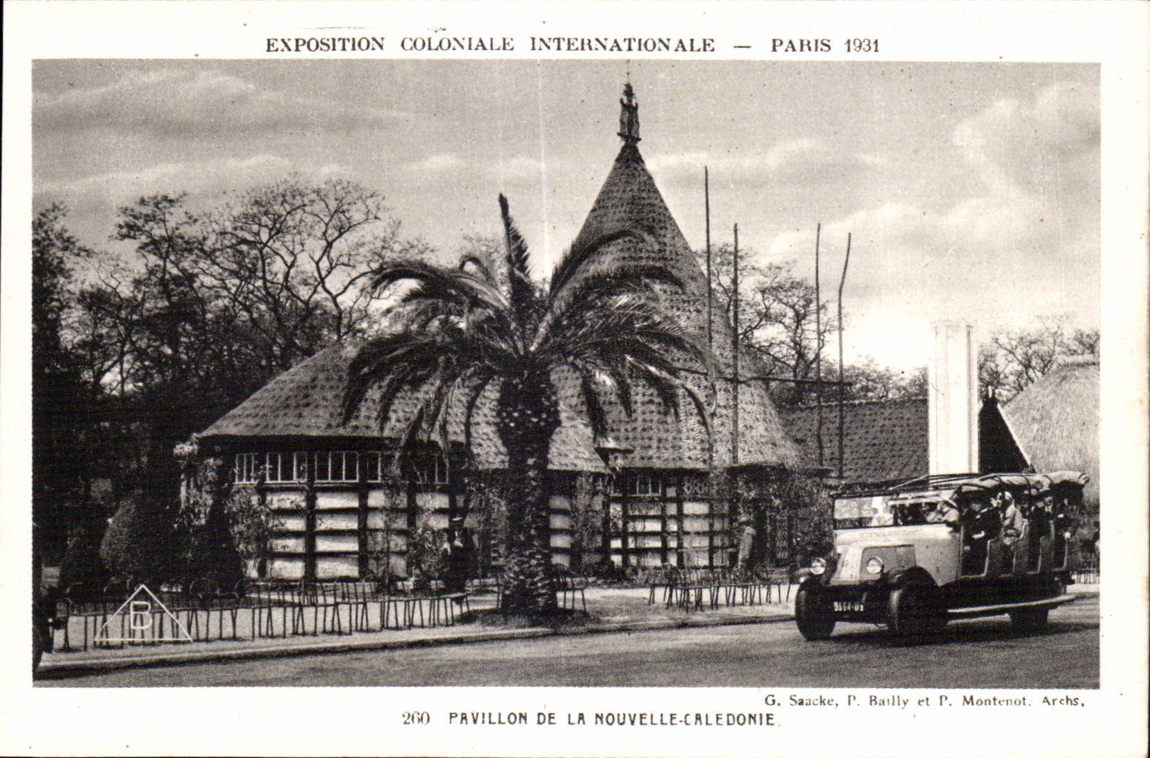 CPA Exposition Coloniale Internationale Paris 1931 Pavillon de la Nouvelle Caledonie