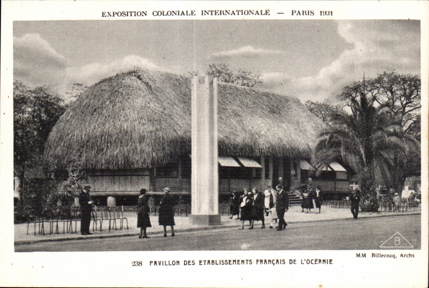 CPA Exposition Coloniale Internationale Paris 1931 Pavillon des etablissments francais de l Oceanie
