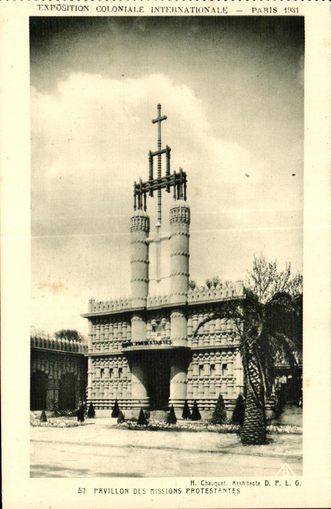 CPA Exposition Coloniale Internationale Paris 1931 Pavillon des missions protestantes