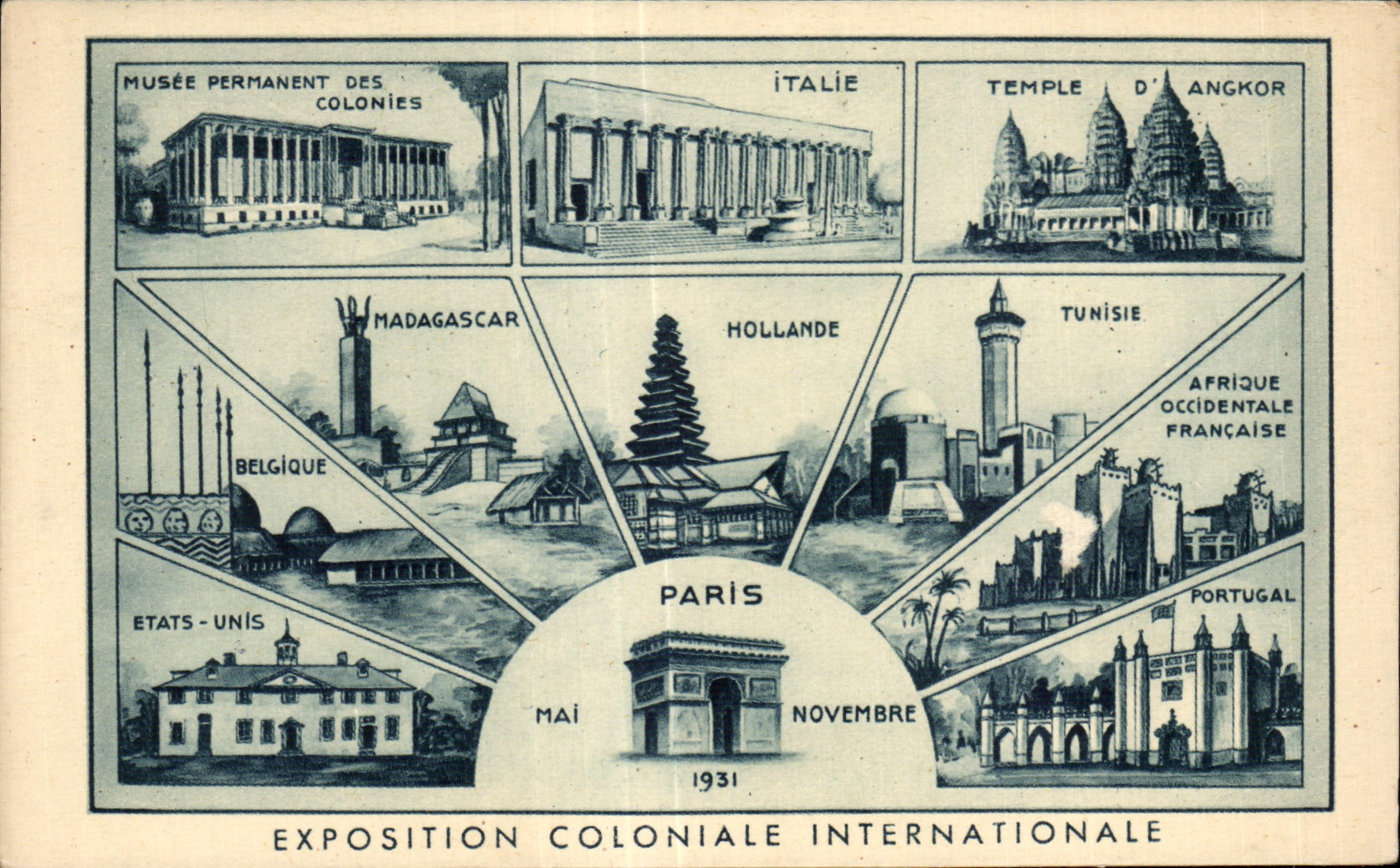 CPA Exposition Coloniale Internationale Paris 1931