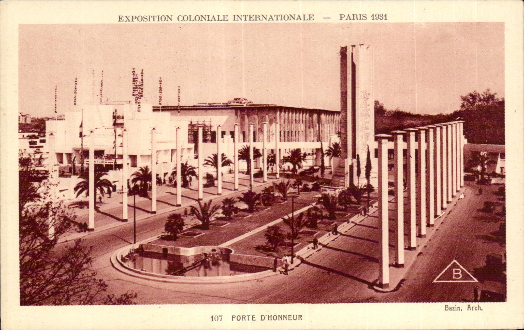 CPA Exposition Coloniale Internationale Paris 1931 Porte D Monneur