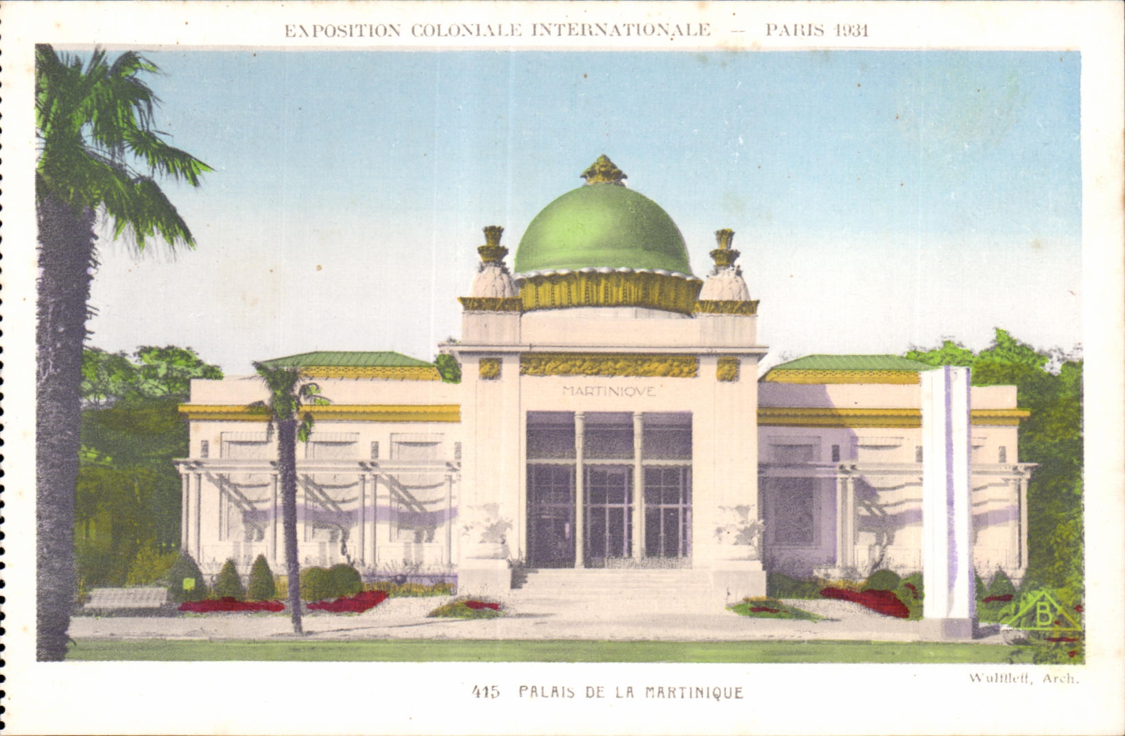 CPA Exposition coloniale internationale Paris 1931 Palais De La Martinique