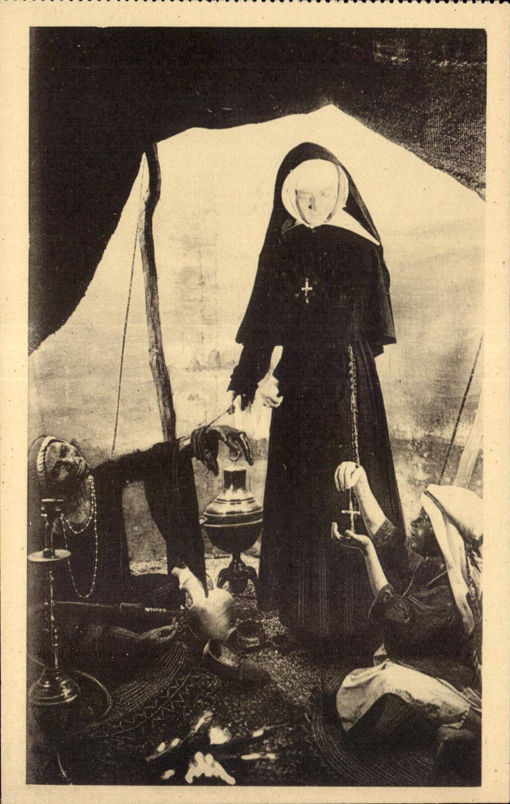 CPA Exposition coloniale internationale Paris 1931 Maison Mere Avenue de la Capelle Marseille