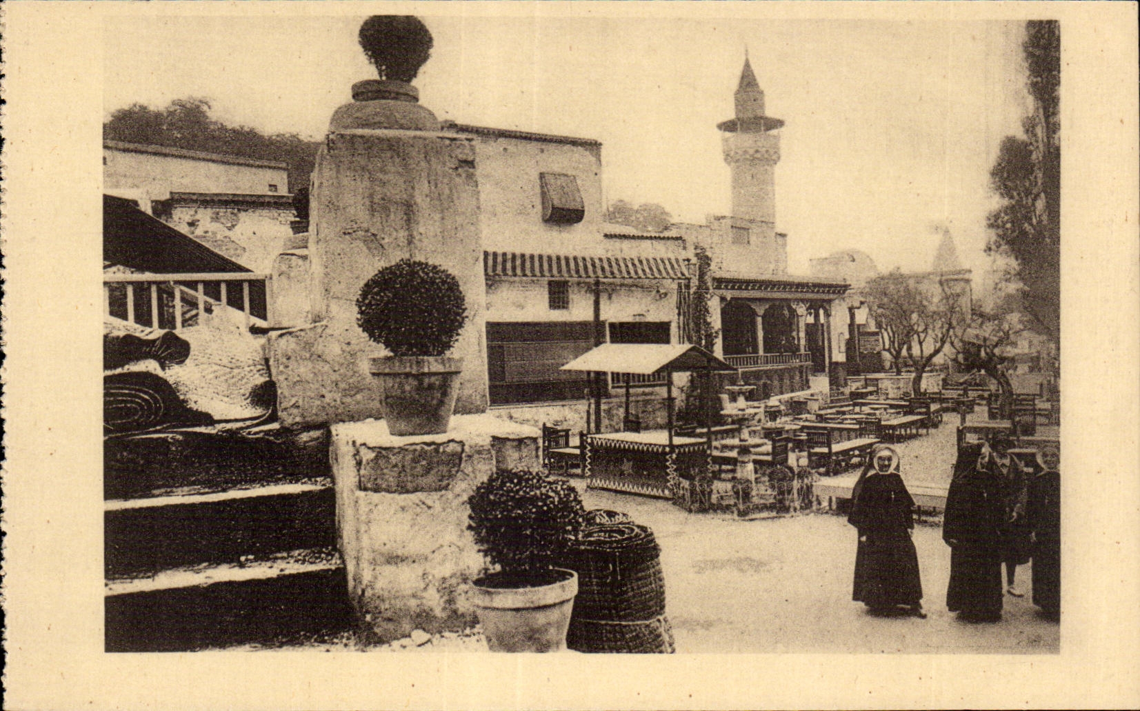 CPA Exposition coloniale internationale Paris 1931 Maison Mere Avenue de la Capelle Marseille