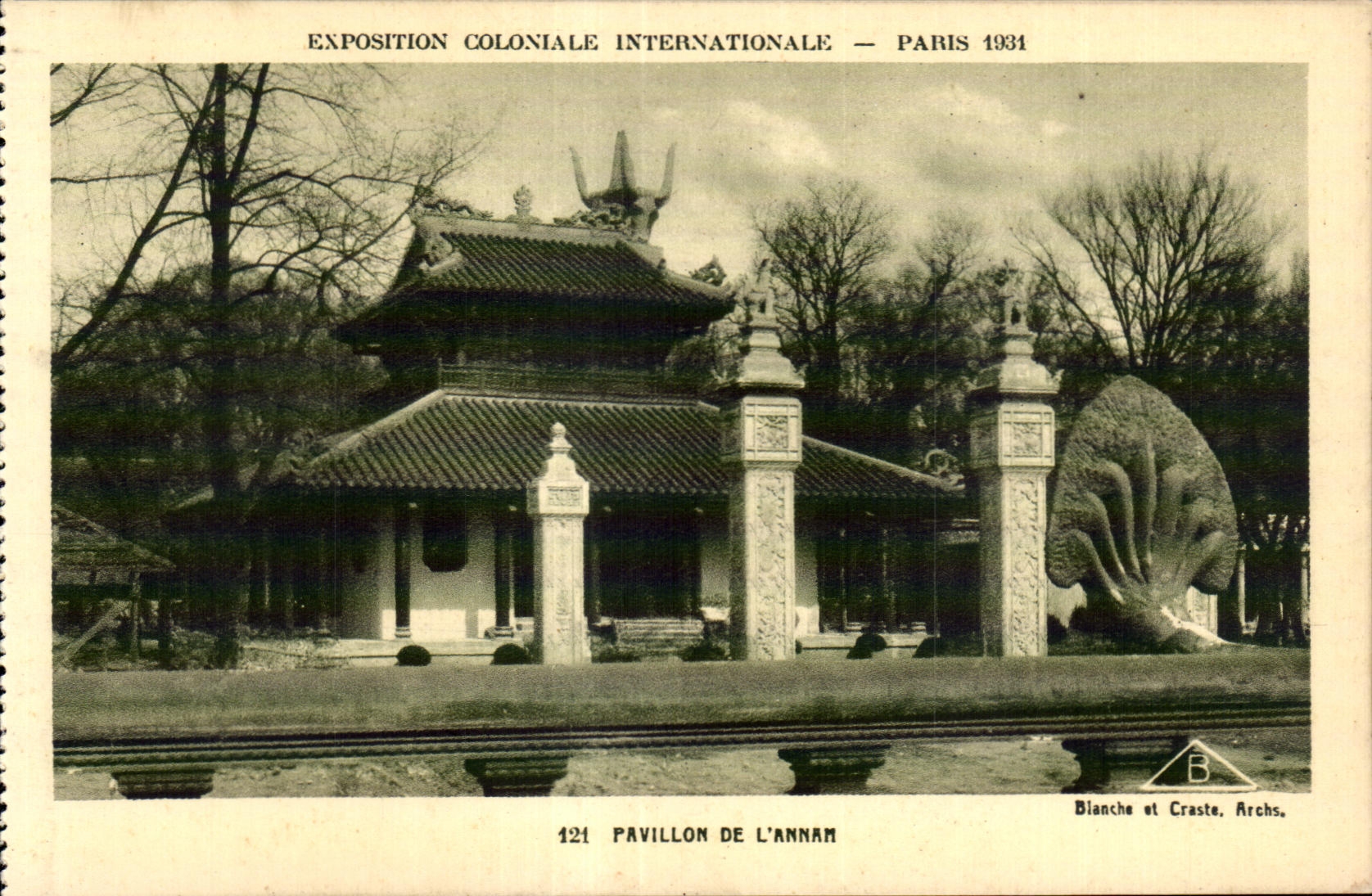 CPA Exposition Coloniale Internationale Paris 1931 Pavillon De L Annam