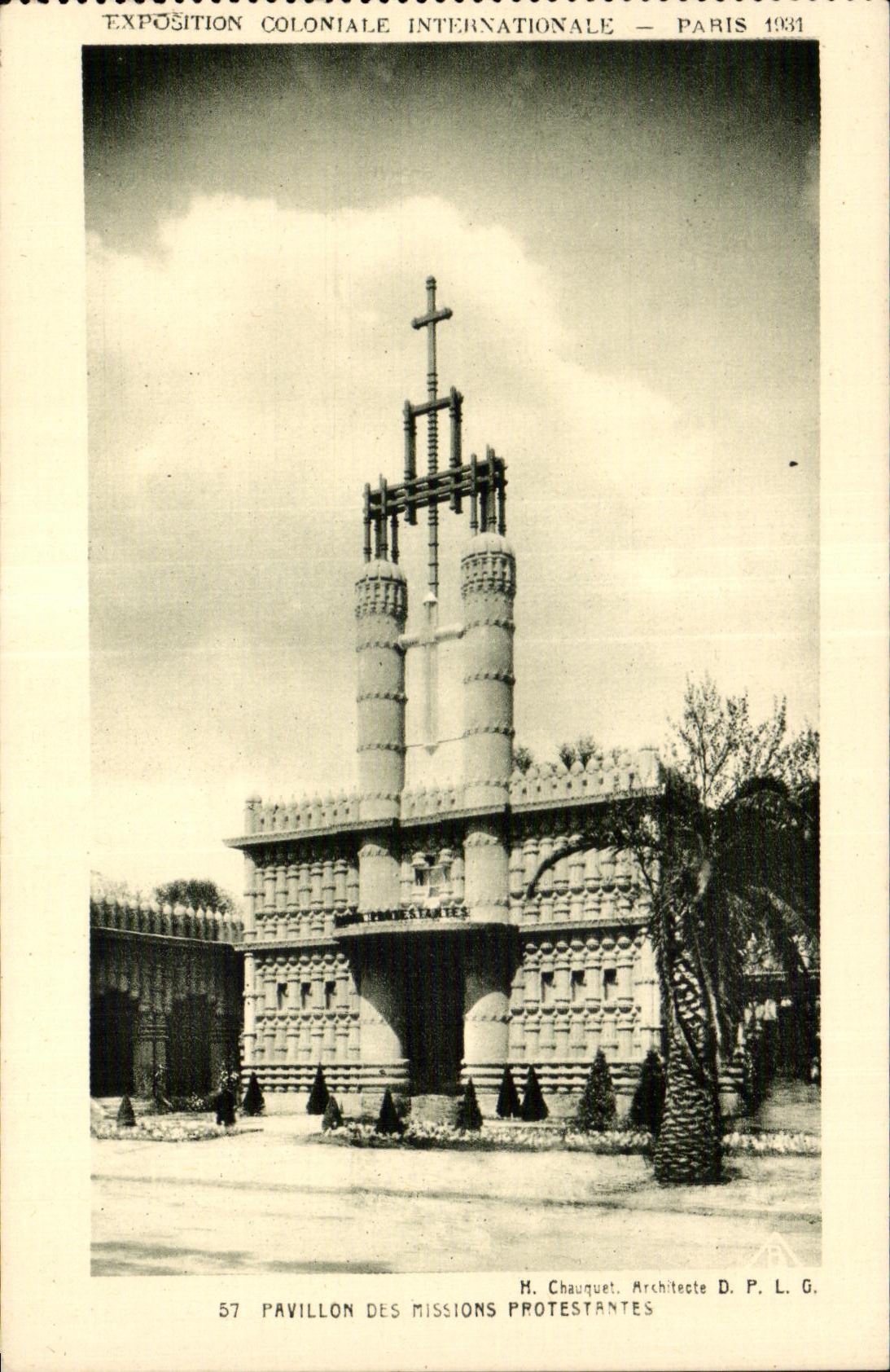 CPA Exposition Coloniale Internationale Paris 1931 Pavillon Des Missons Protestentes