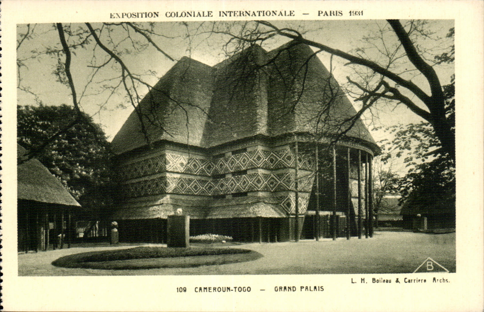 CPA Exposition Coloniale Internationale Paris 1931 Cameroum Tooo Grand Palais