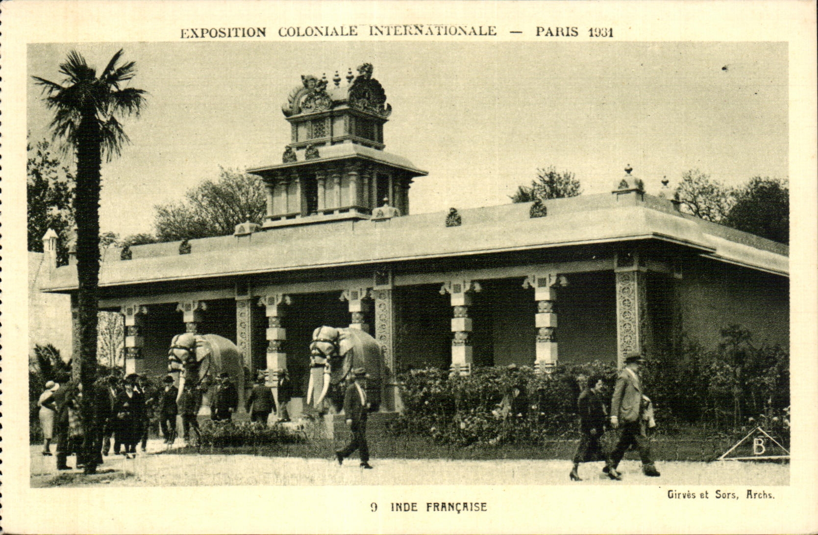 CPA Exposition Coloniale Internationale Paris 1931 Inde Francaise