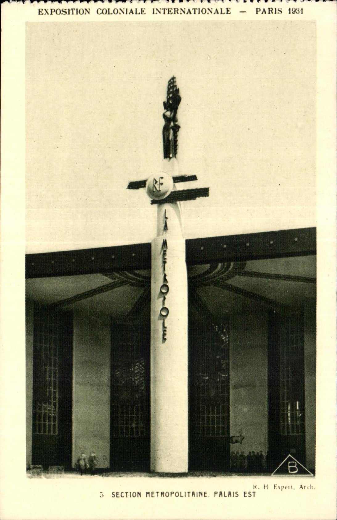 CPA Exposition Coloniale Internationale Paris 1931 Section Metropolitaine Palais Est