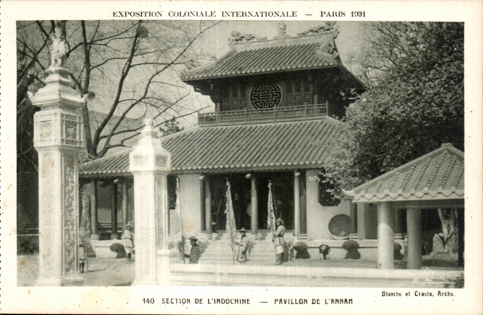 CPA Exposition coloniale internationale Paris 1931 Section De L Indochine Pavillon De L Annam