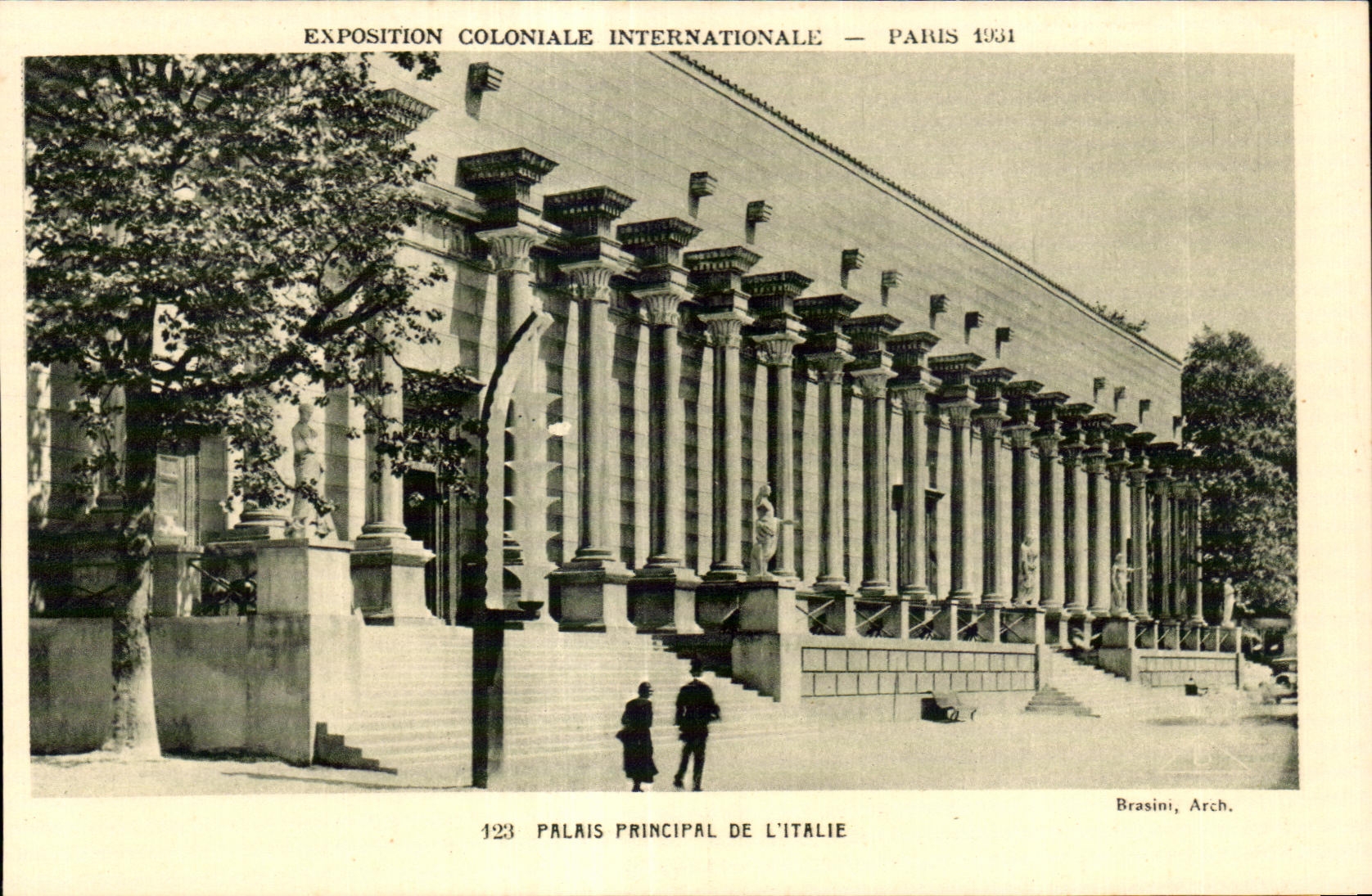 CPA Exposition coloniale internationale Paris 1931 Palais Principal De L Italie