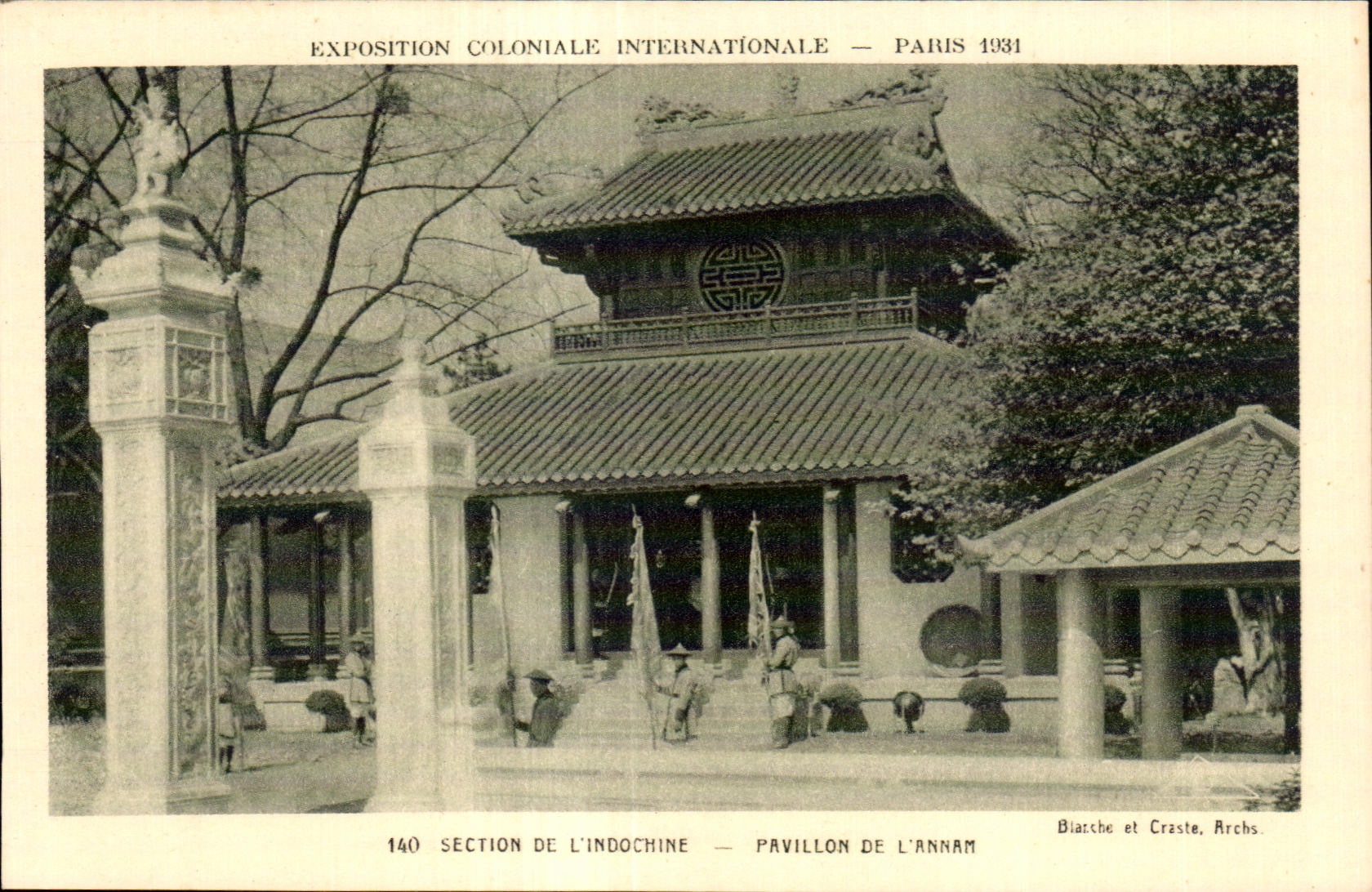 CPA Exposition coloniale internationale Paris 1931 Section De L Indochine Pavillon De L Annam