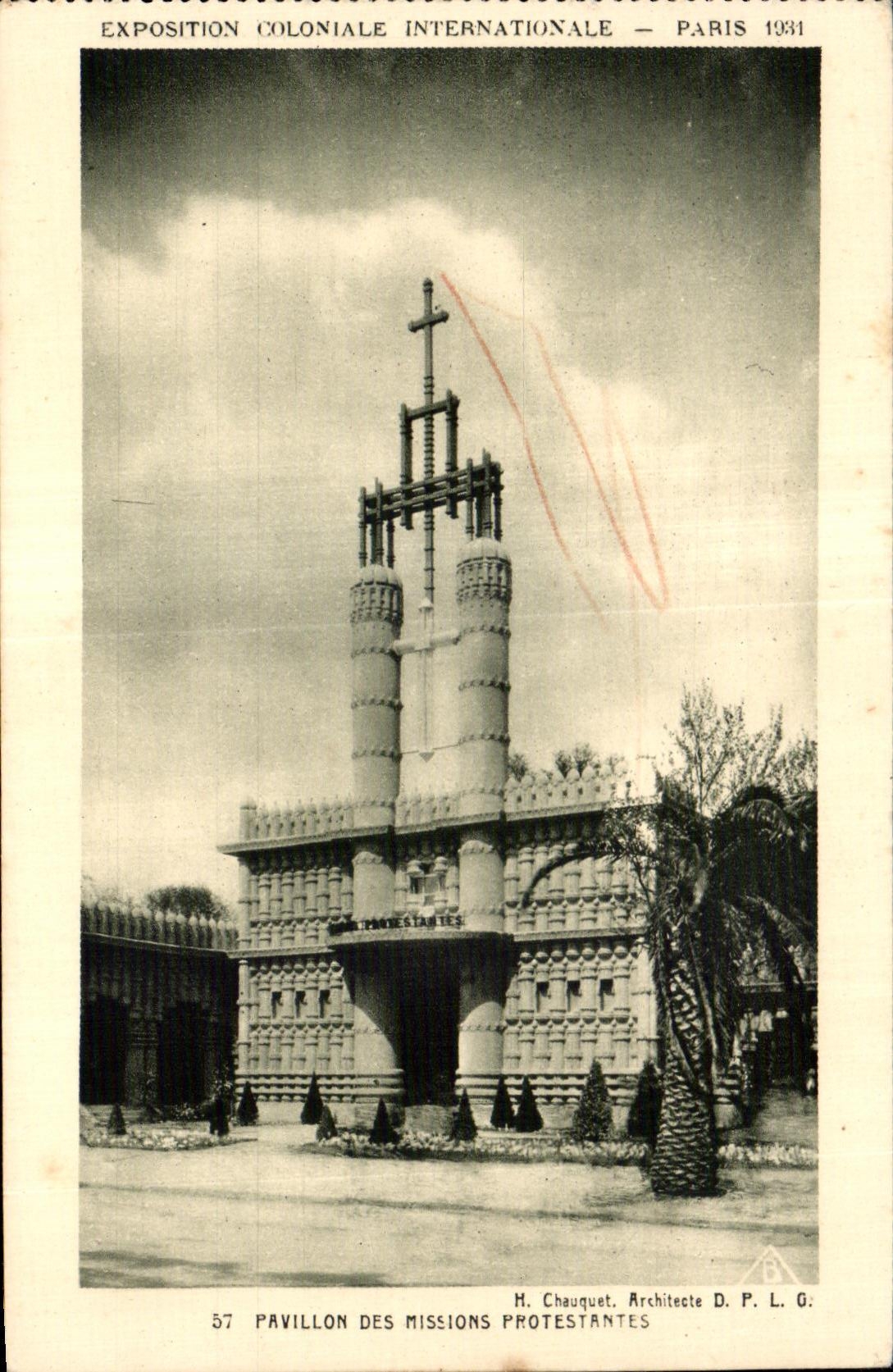 CPA Exposition coloniale internationale Paris 1931 Pavillon Des Missions Protestantes