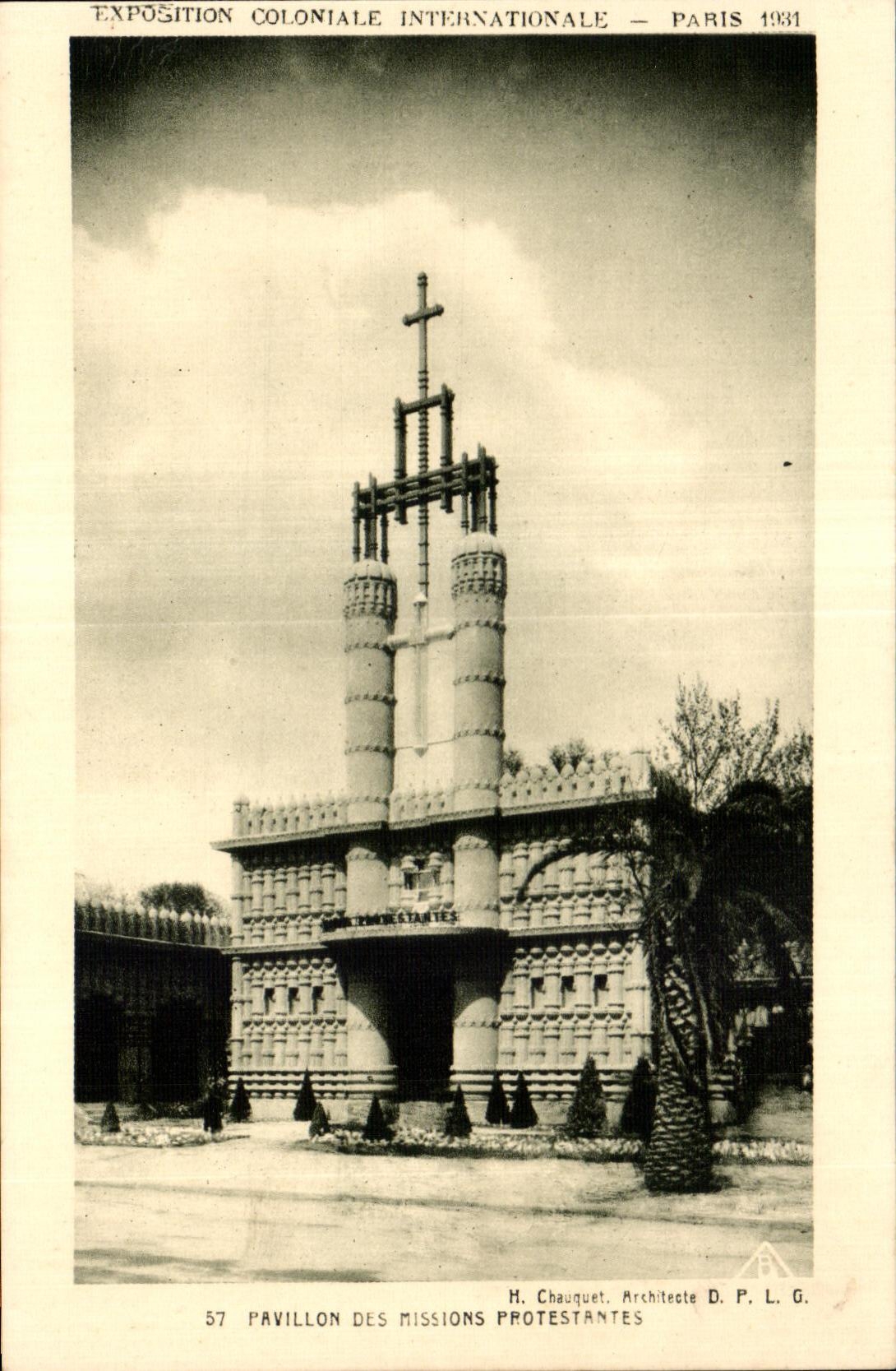 CPA Exposition coloniale internationale Paris 1931 Pavillon Des Missions Protestantes