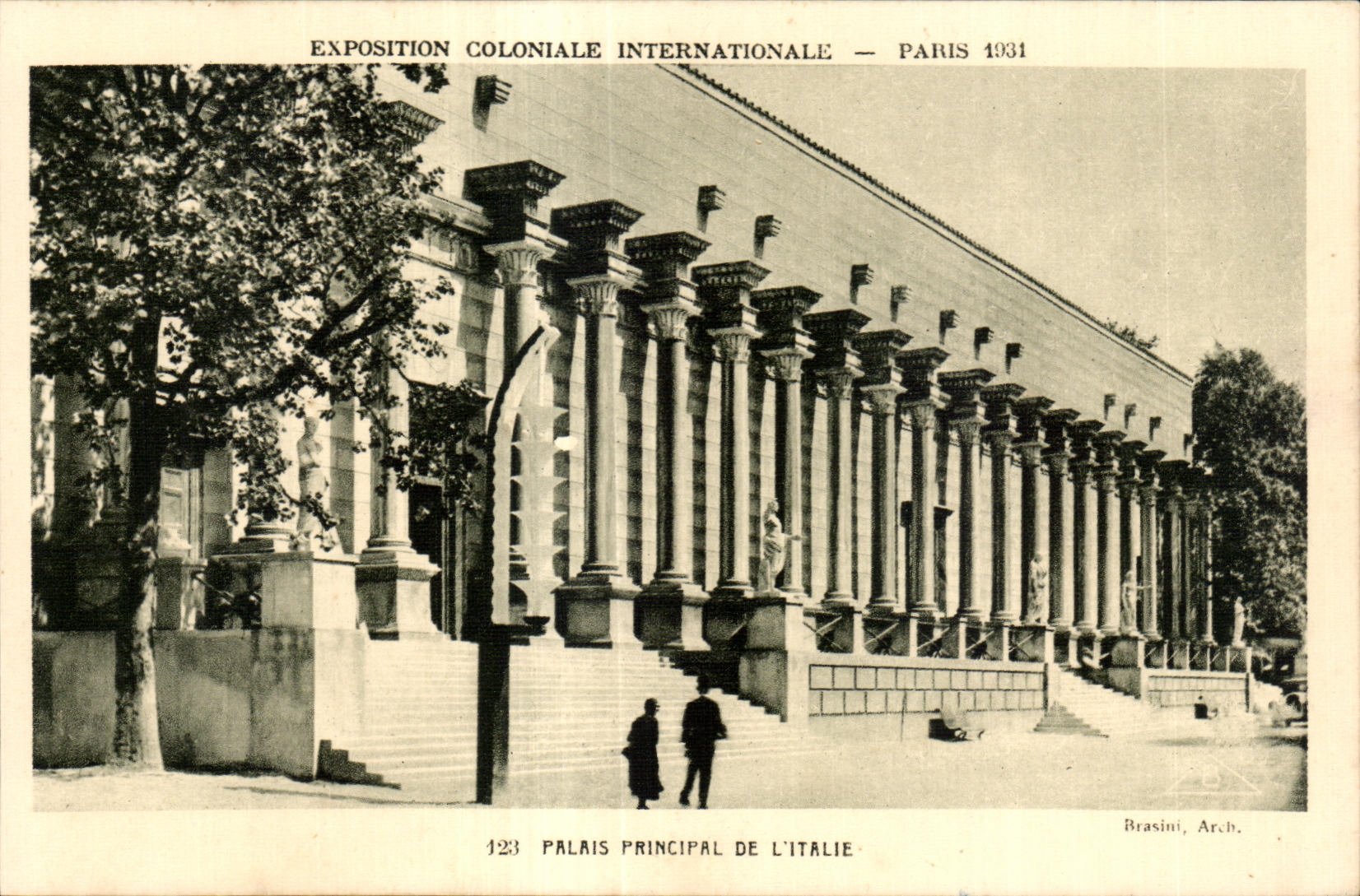 CPA Exposition coloniale internationale Paris 1931 Palais Principal De Lttalie