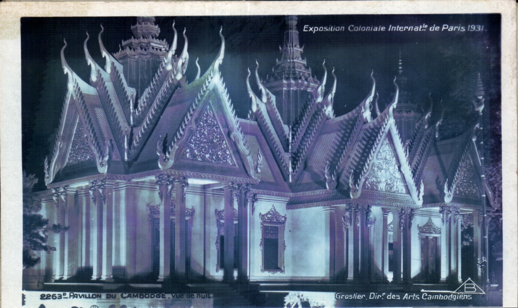 CPA Exposition coloniale internationale Paris 1931 Groslier Dirdes Arts Cainbadgiens