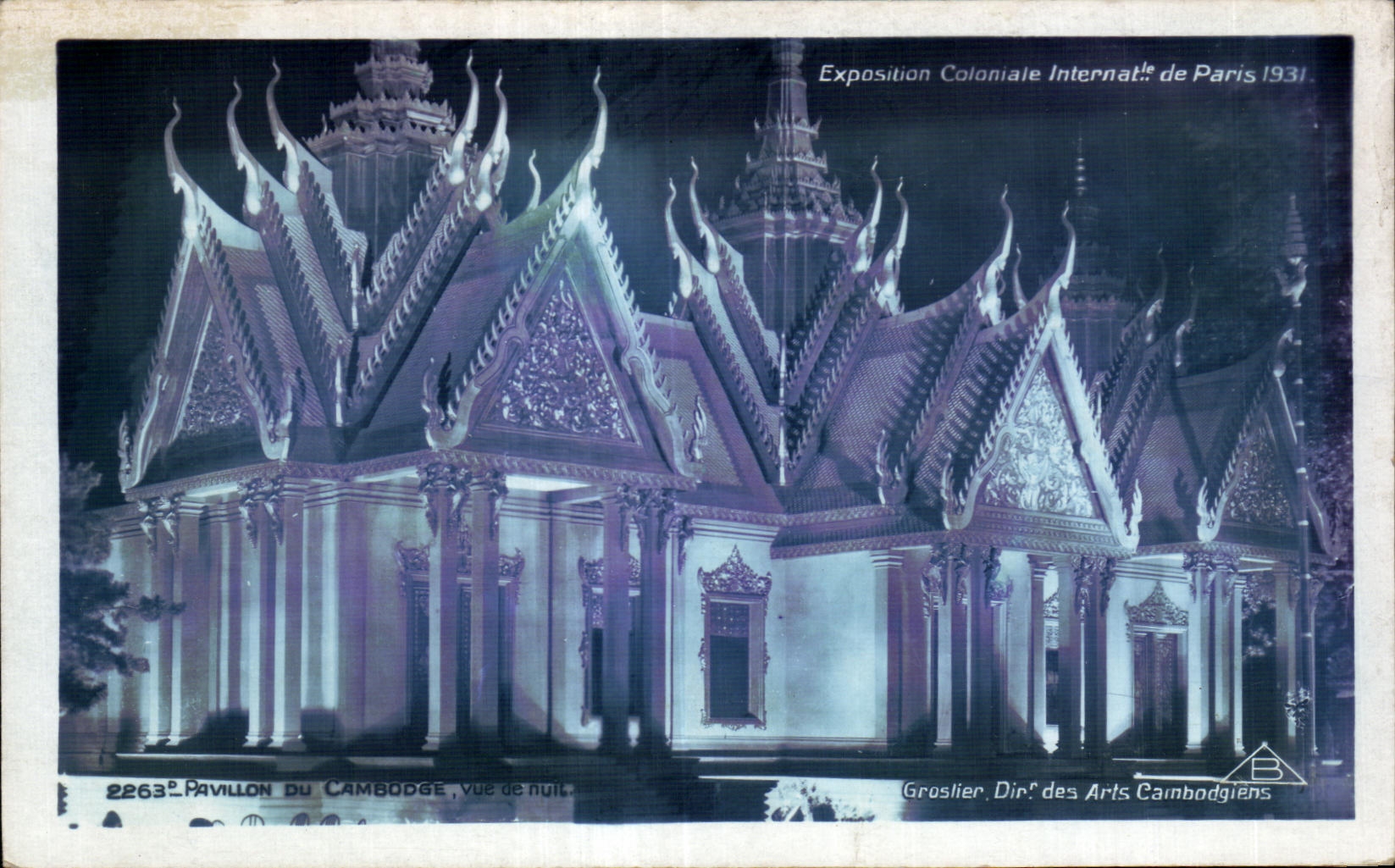 CPA Exposition coloniale internationale Paris 1931 Groslier Dirdes Arts Cainbadgiens