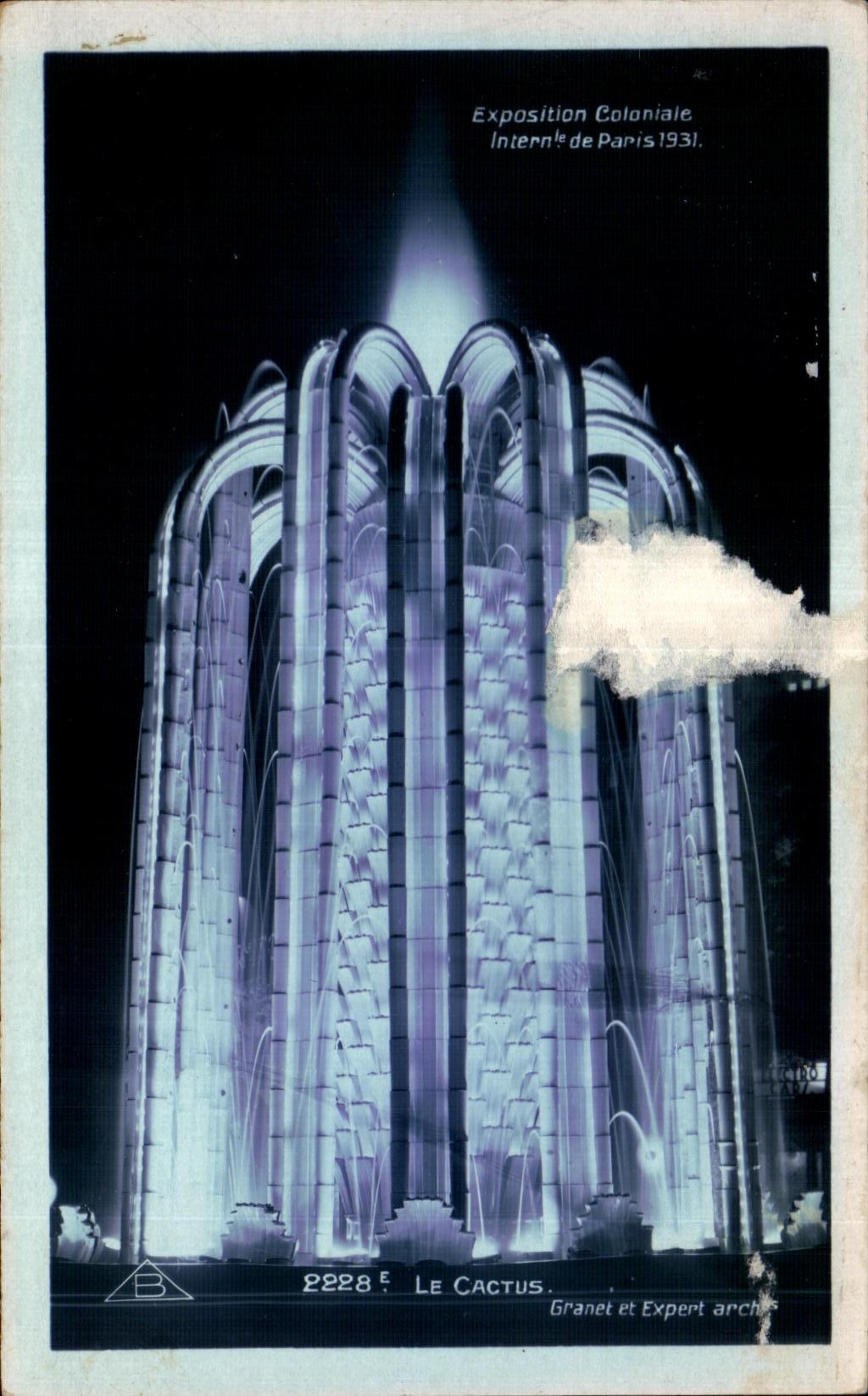 CPA Exposition coloniale internationale Paris 1931 Le Cactus Granet et Expert Archer