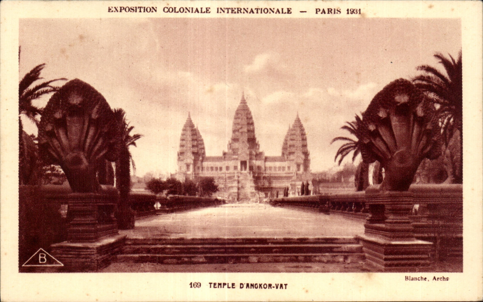 CPA Exposition coloniale internationale Paris 1931 Temple D Angxor Vat