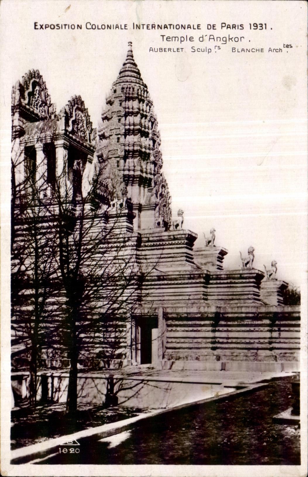 CPA Exposition Coloniale Internationale De Paris Temple d angkor