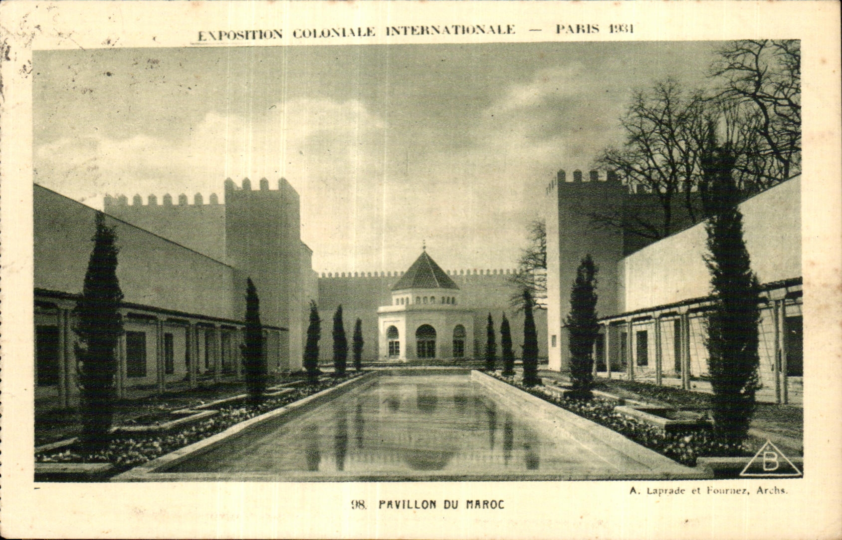CPA Exposition Coloniale Internationale De Paris pavillon du maroc