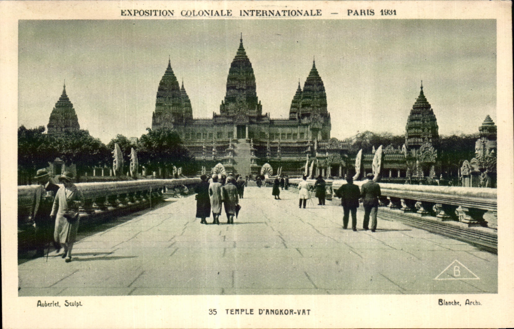 CPA - Exposition Coloniale Internationale - Paris 1931 Temple Angkor Vat