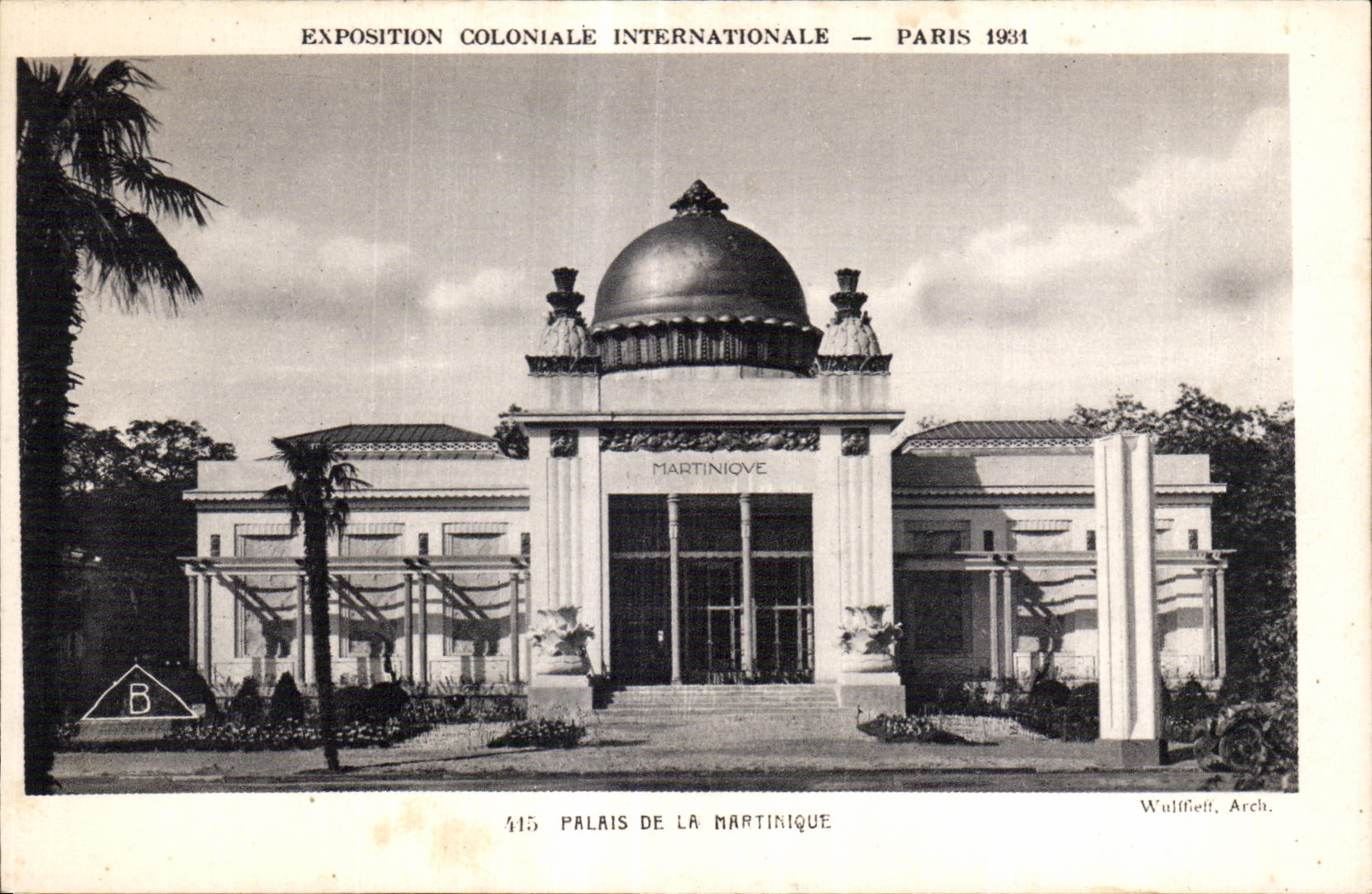 CPA -Exposition Coloniale Internationale - Paris 1931 Palais de la Martinique