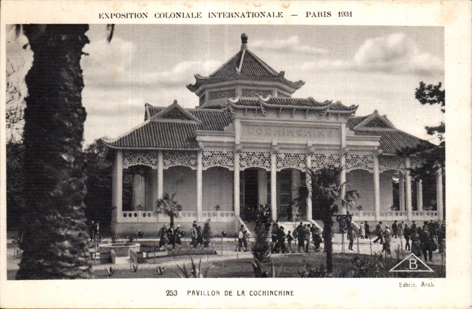 CPA -Exposition Coloniale Internationale - Paris 1931 Pavillon de la Cochinchine