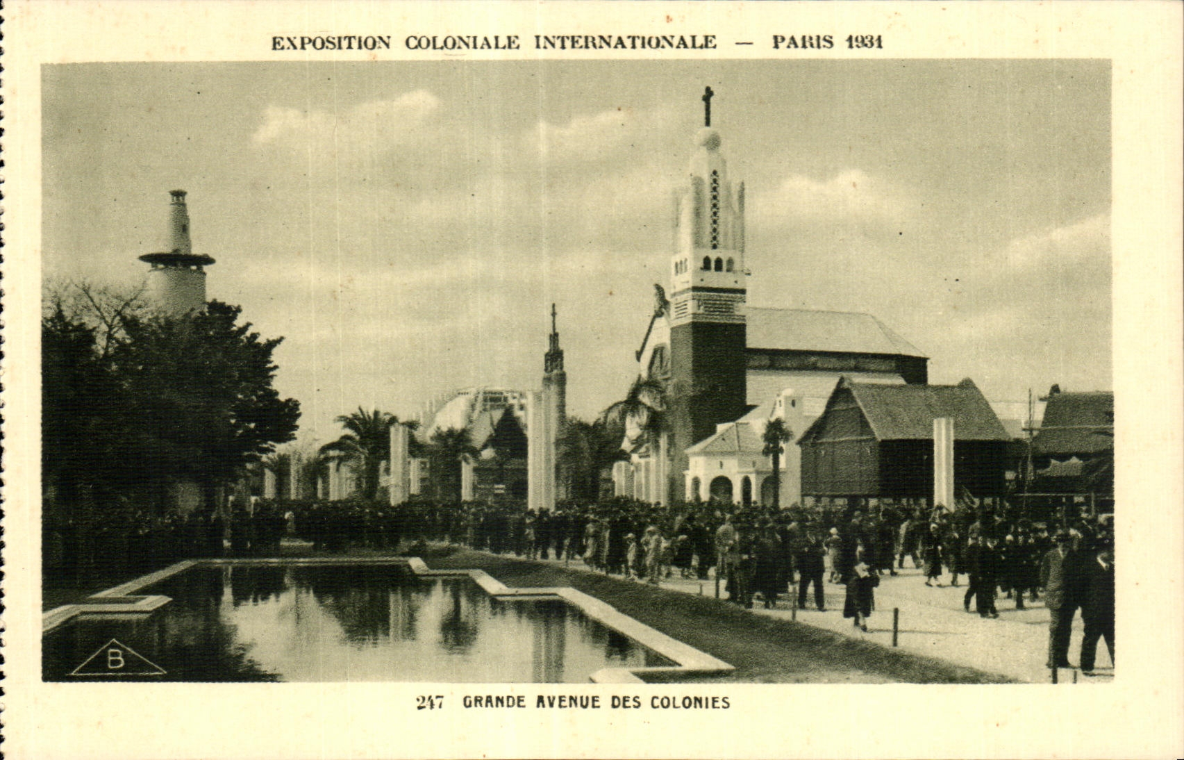 CPA -Exposition Coloniale Internationale - Paris 1931 Grande Avenue des Colonies
