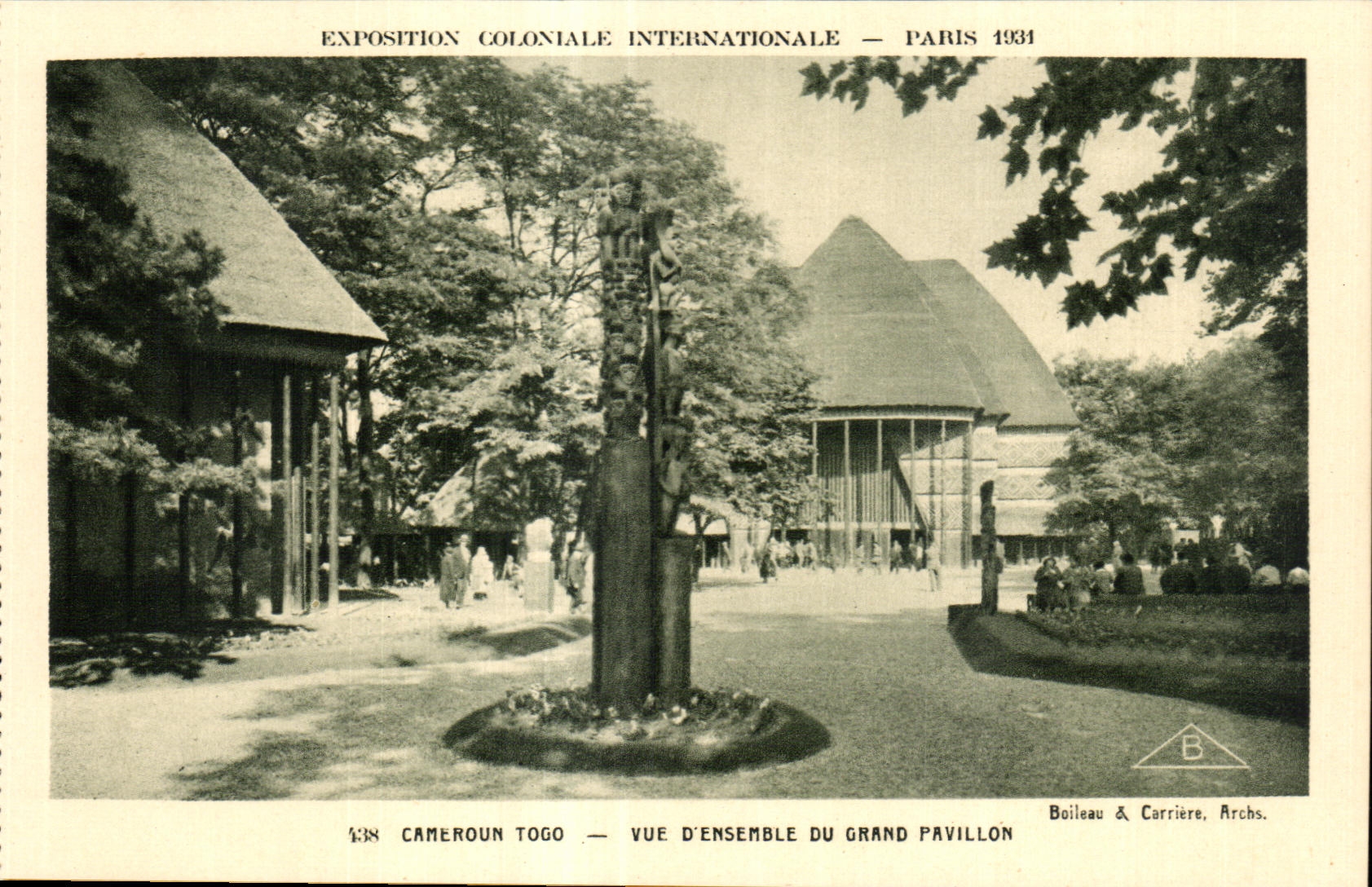 CPA - Exposition Coloniale Internationale - Paris 1931 Camaroun Togo - vue D Ensemble du Grand Pavillon