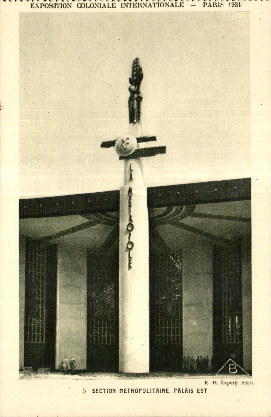 CPA - Exposition Coloniale Internationale - Paris 1931 Section Metropolitaine Palais Est