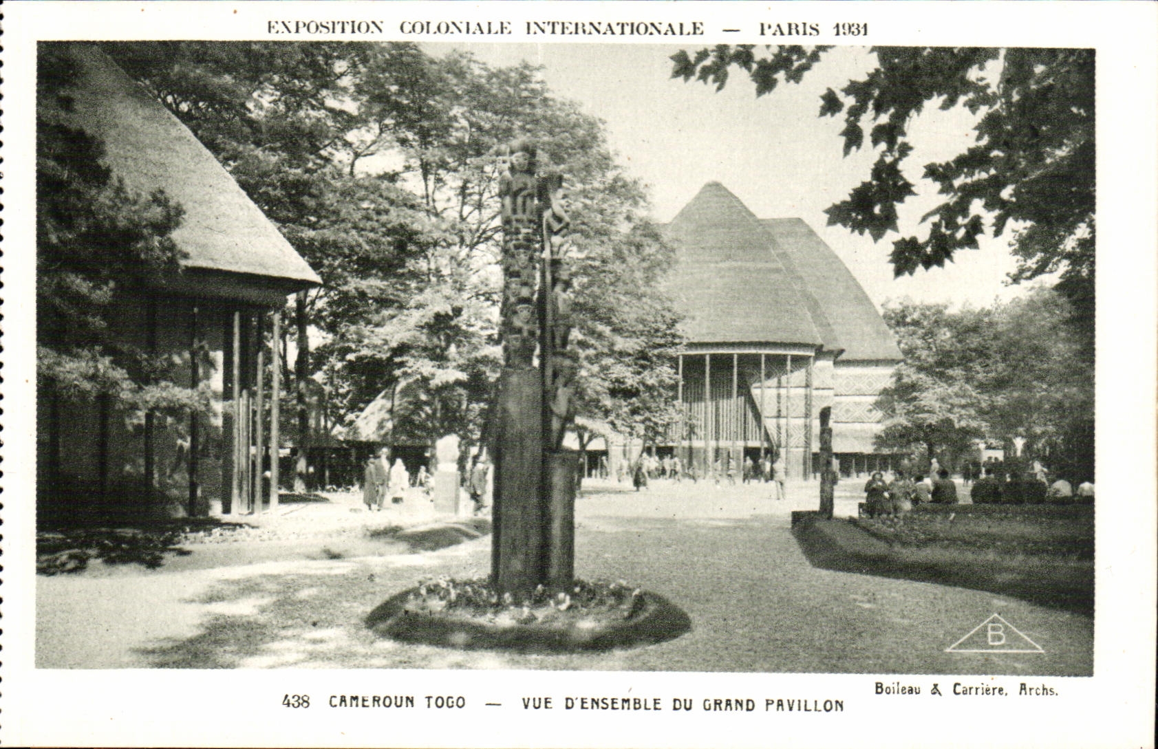 CPA - Exposition Coloniale Internationale - Paris 1931 Camroun Togo - Vue d Ensemble du Grand Pavillon