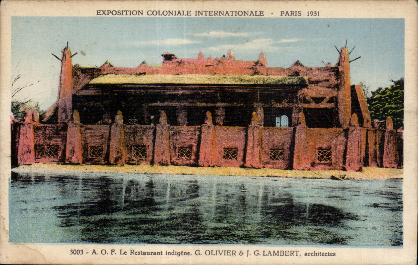 CPA - Exposition Coloniale Internationale - Paris 1931 A O F Le Restaurant Indigene