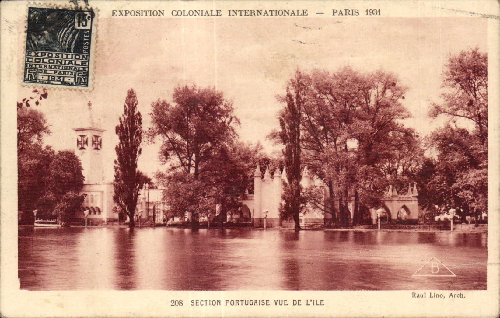 CPA - Exposition Coloniale Internationale - Paris 1931 Section Portugaise vue de l Ile