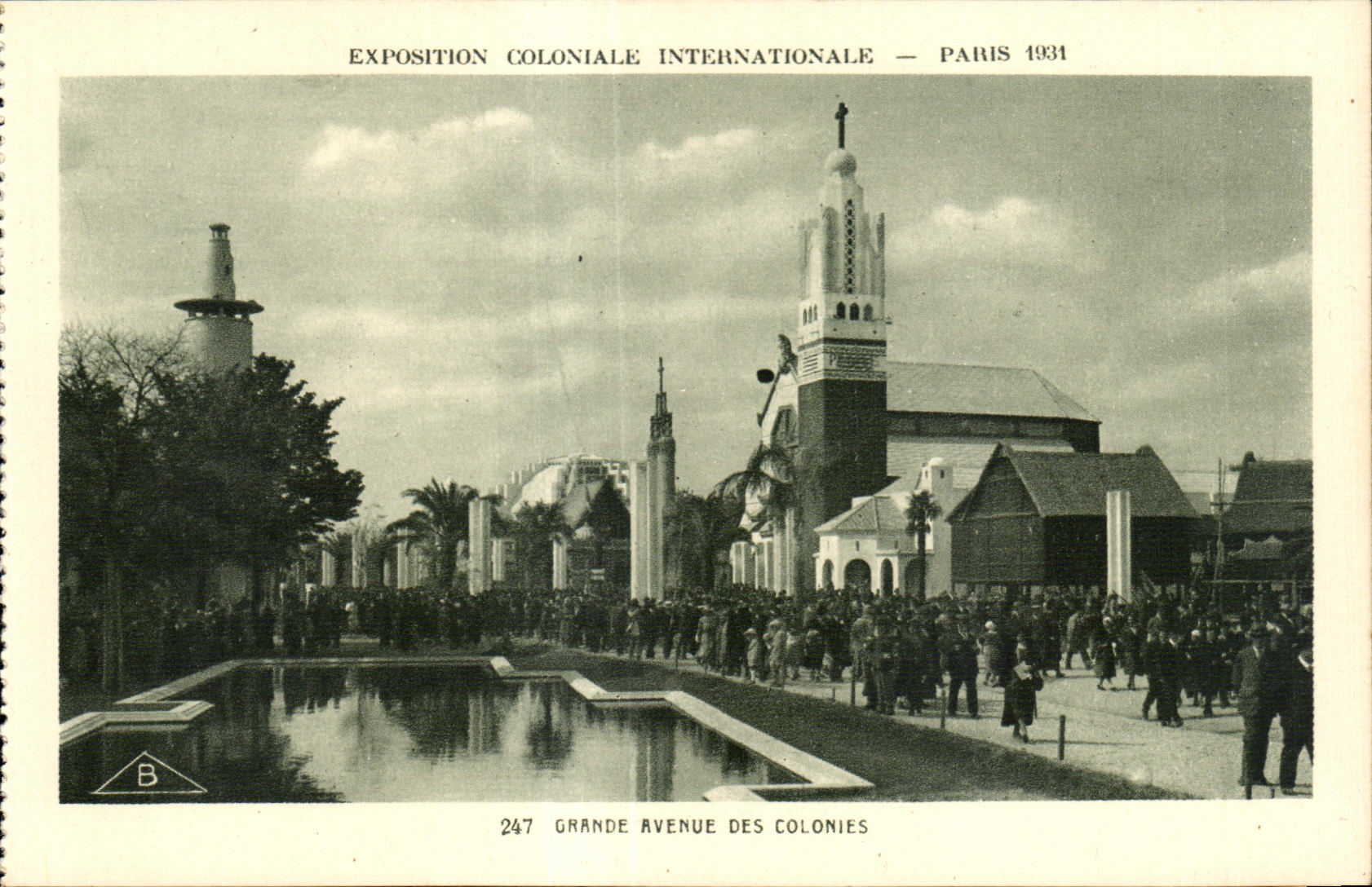 CPA - Exposition Coloniale Internationale - Paris 1931 Grande Avenue des Colonies