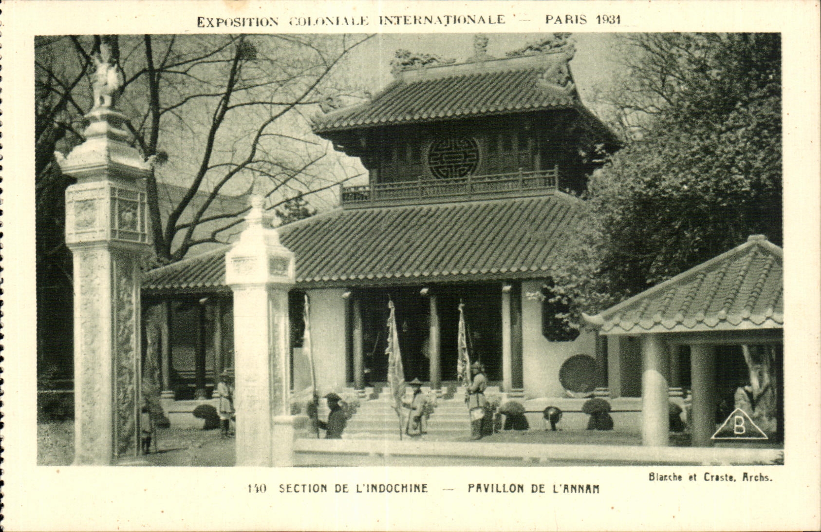 CPA - Exposition Coloniale Internationale - Paris 1931 Section de l Indochine - Pavillon de l Annam