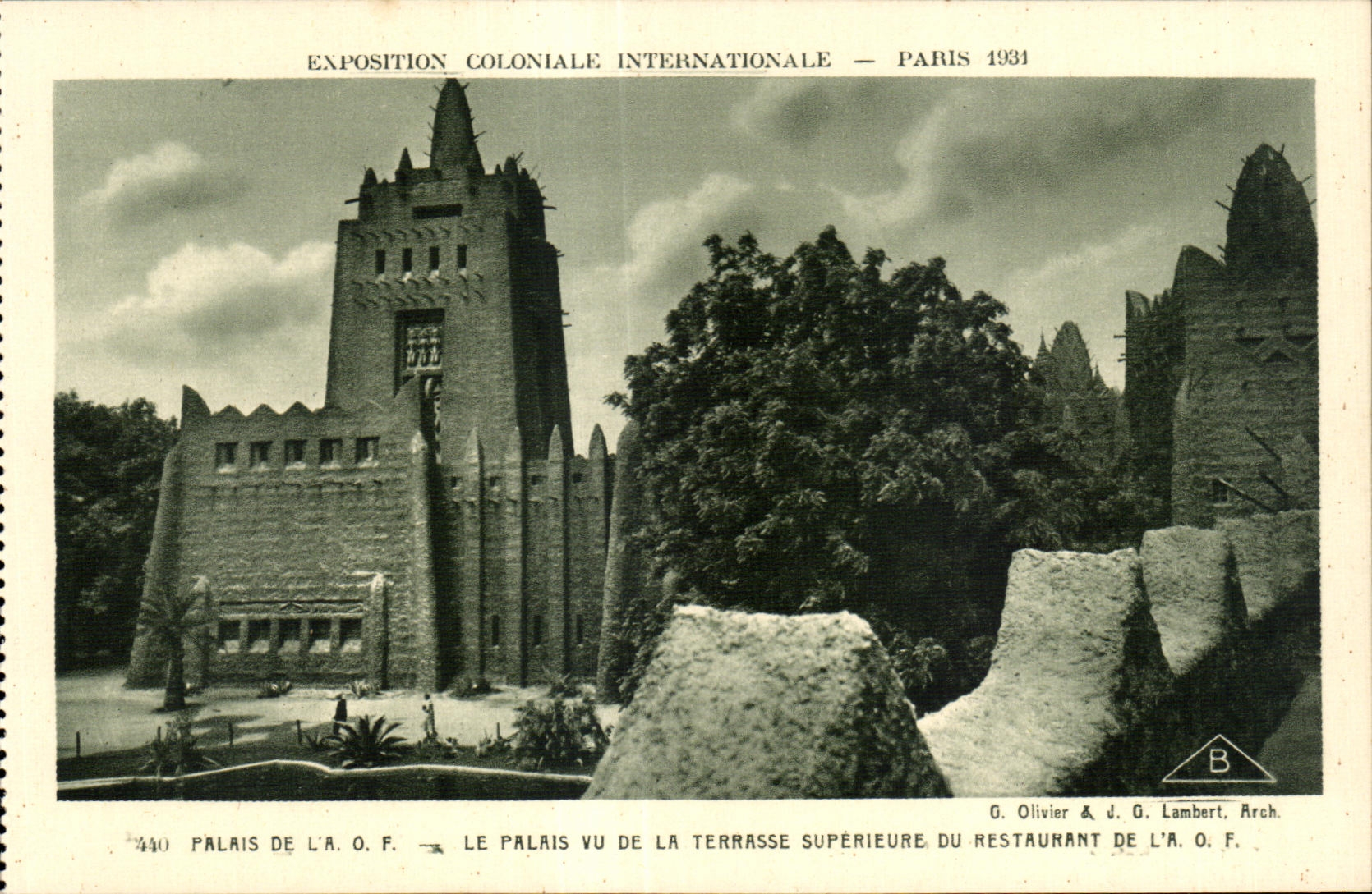 CPA - Exposition Coloniale Internationale - Paris 1931 Exposition Coloniale Internationale - Paris 1931 Palais de l A O