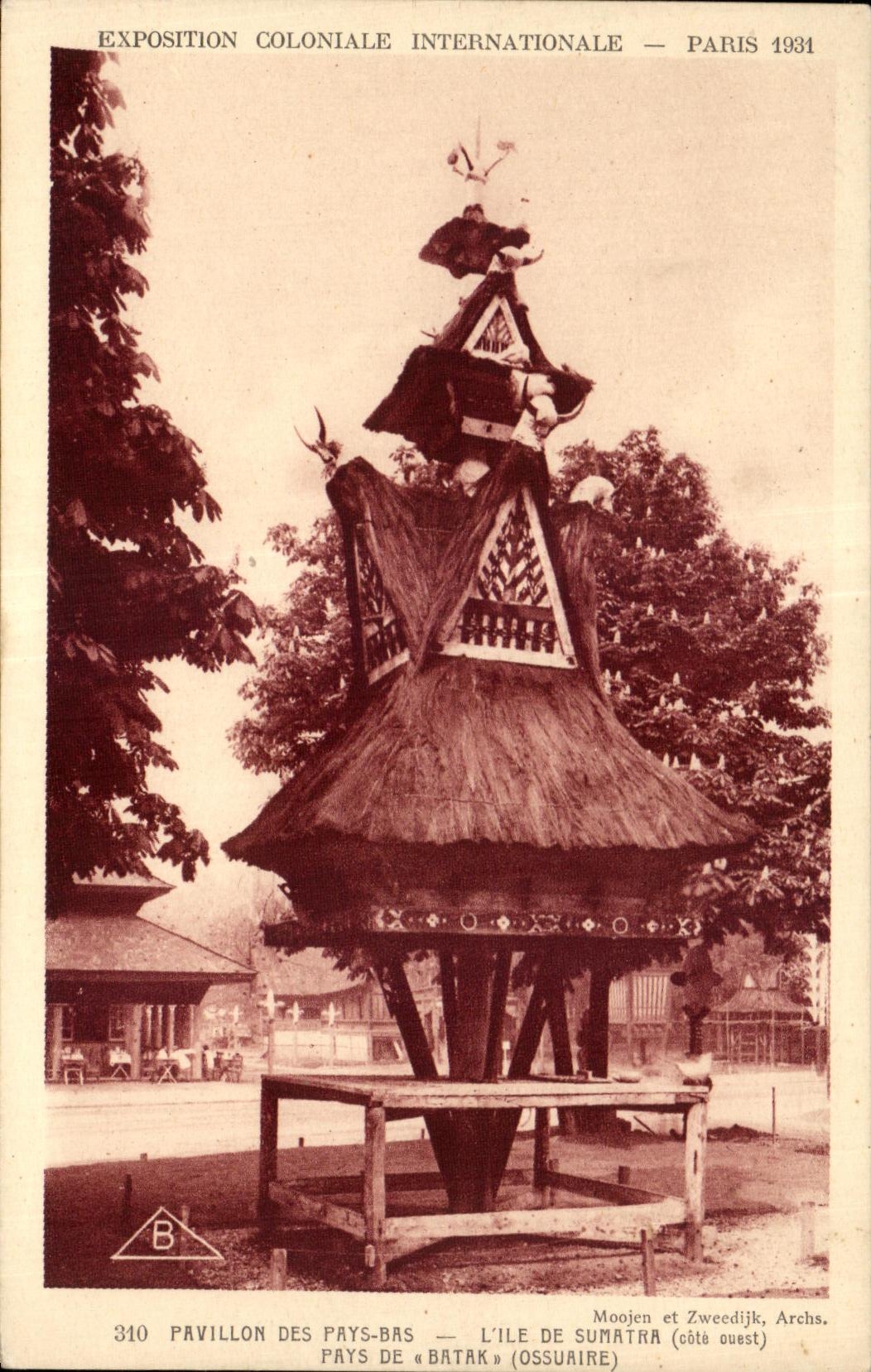CPA - Exposition Coloniale Internationale - Paris 1931 Pavillon des Pays-Bas - l ile de Sumatra