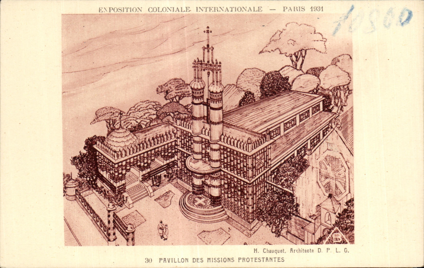 CPA - Exposition Coloniale Internationale - Paris 1931 Pavillon des missions protestantes