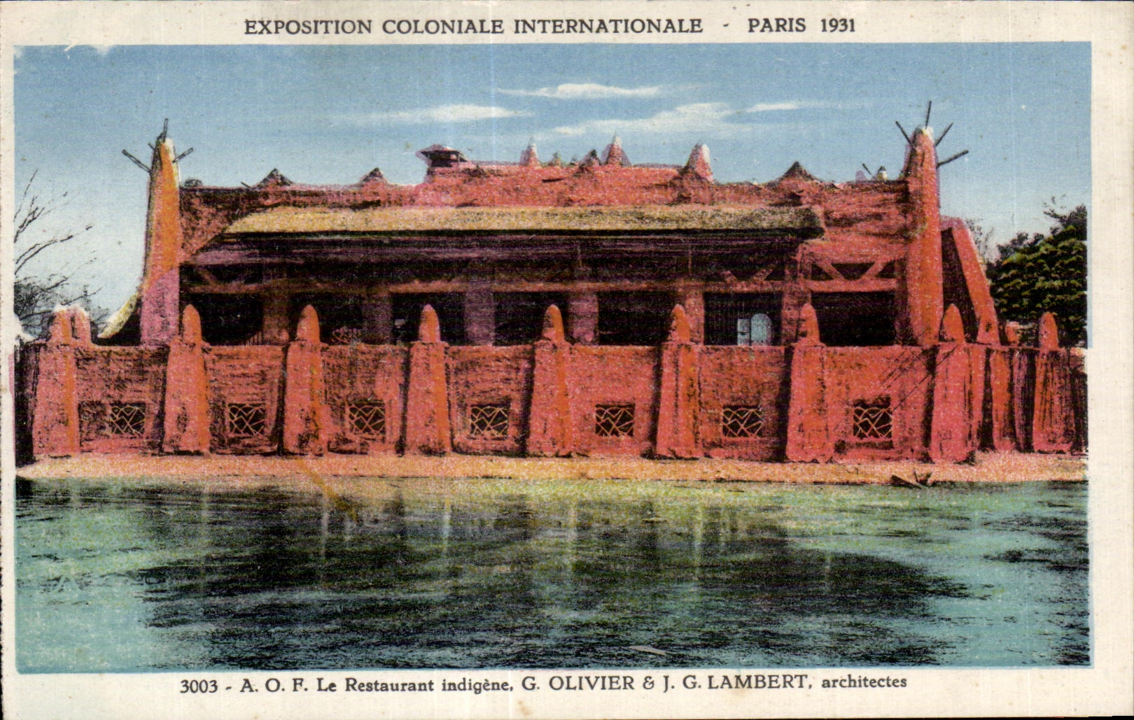 CPA - Exposition Coloniale Internationale - Paris 1931 A O F Le Restaurant Indigene