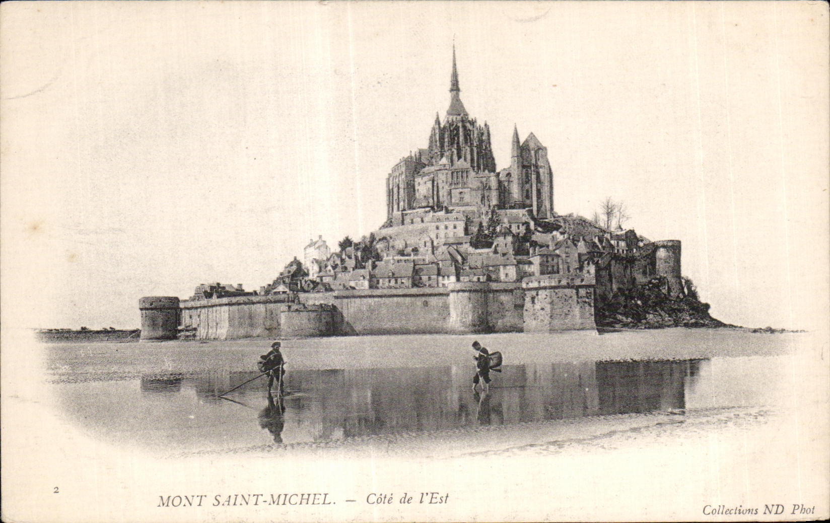 CPA Mont saint michel cote de l est