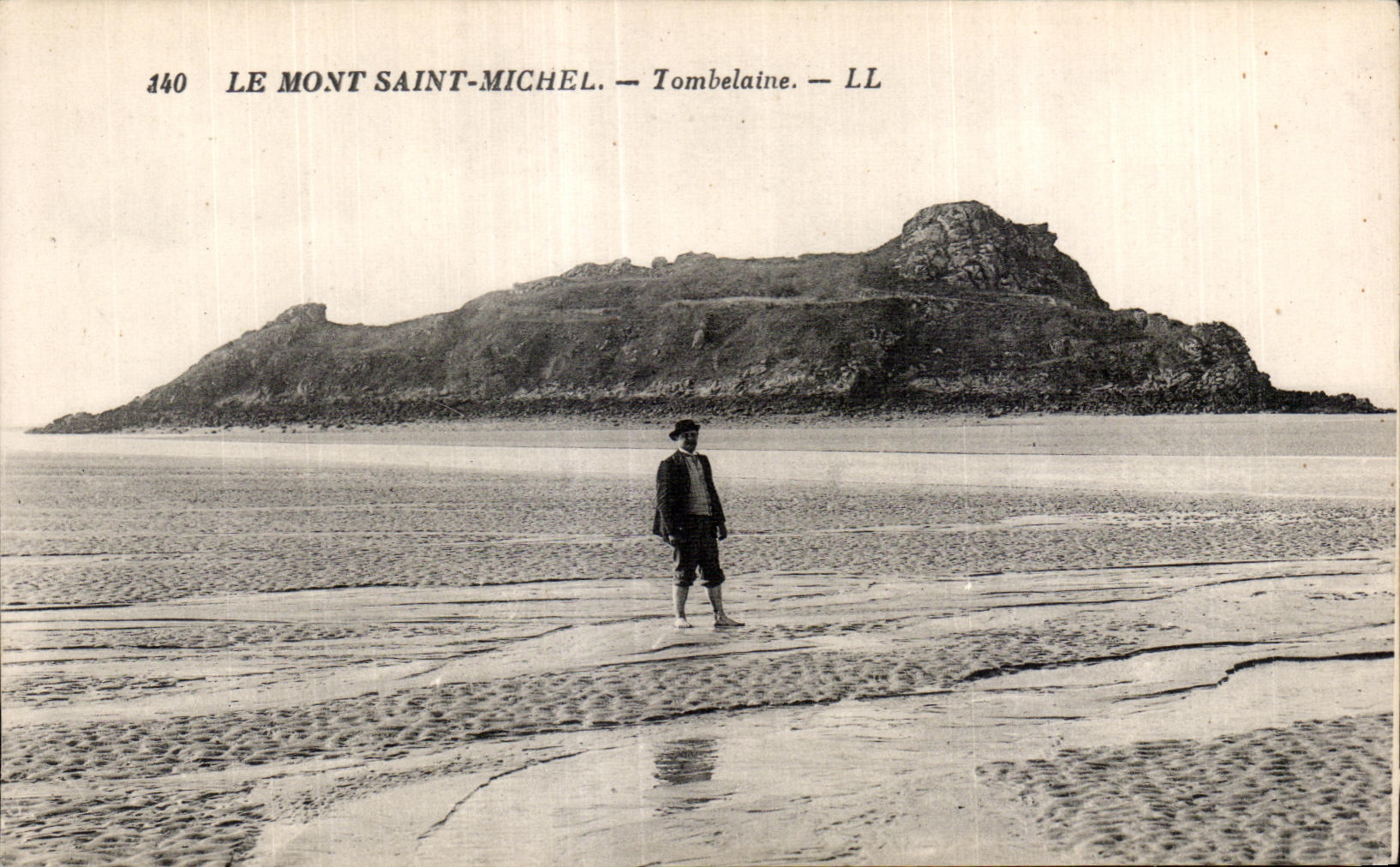 CPA Le mont saint michel Tombelaine