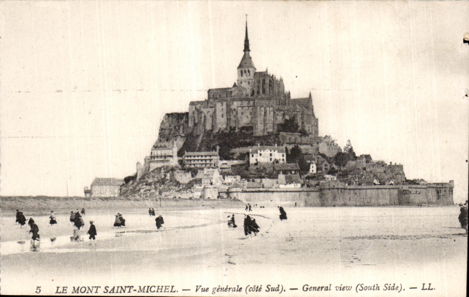 CPA Le mont saint michel Vue generale generale view
