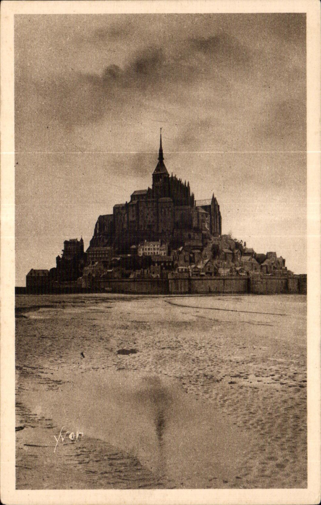 CPA la mont saint michel 