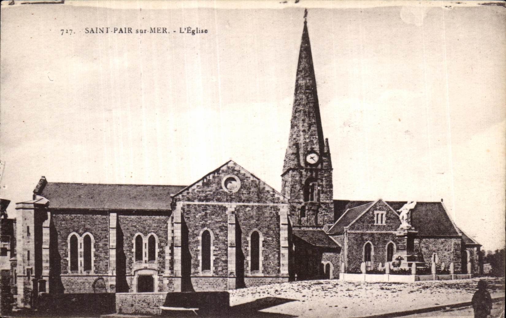 CPA Saint pair sur mer L eglise