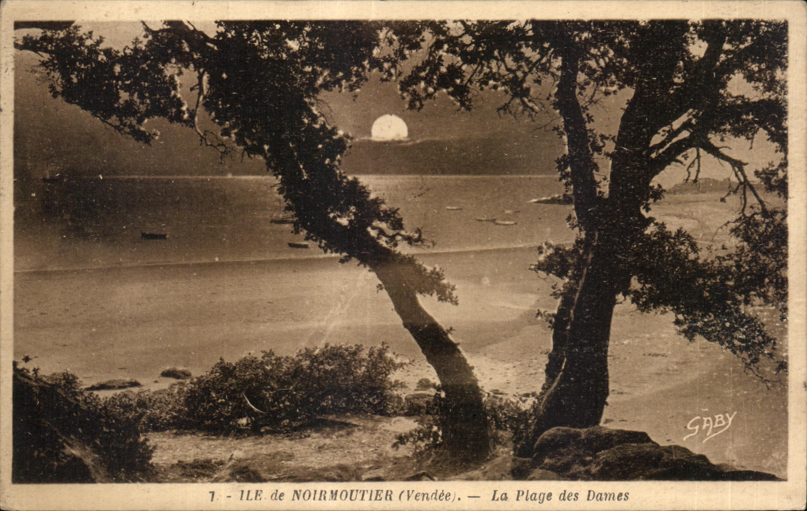 CPA Noirmoutier La plage des dames