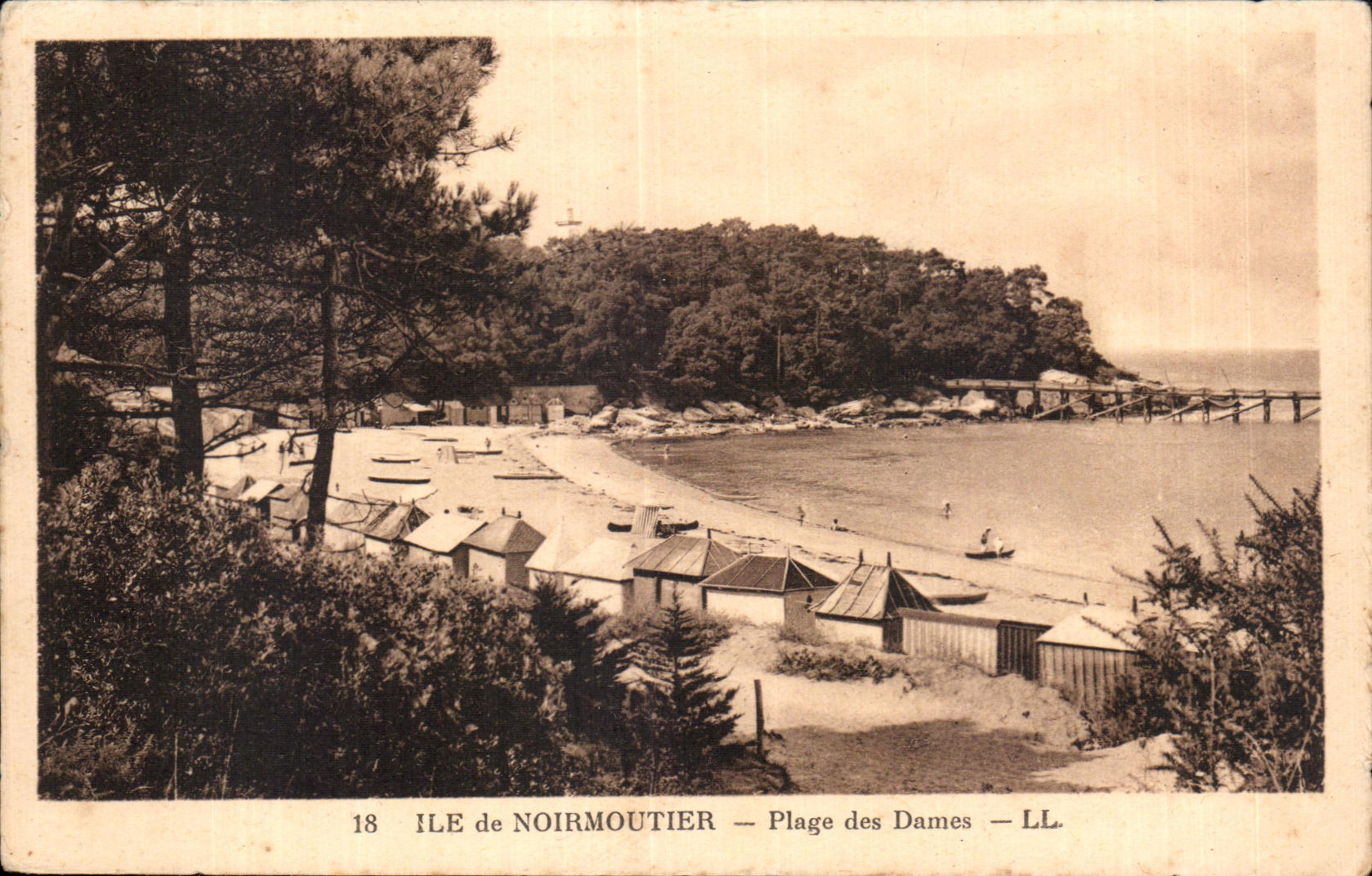 CPA Noirmoutier Ile de Plage des Dames