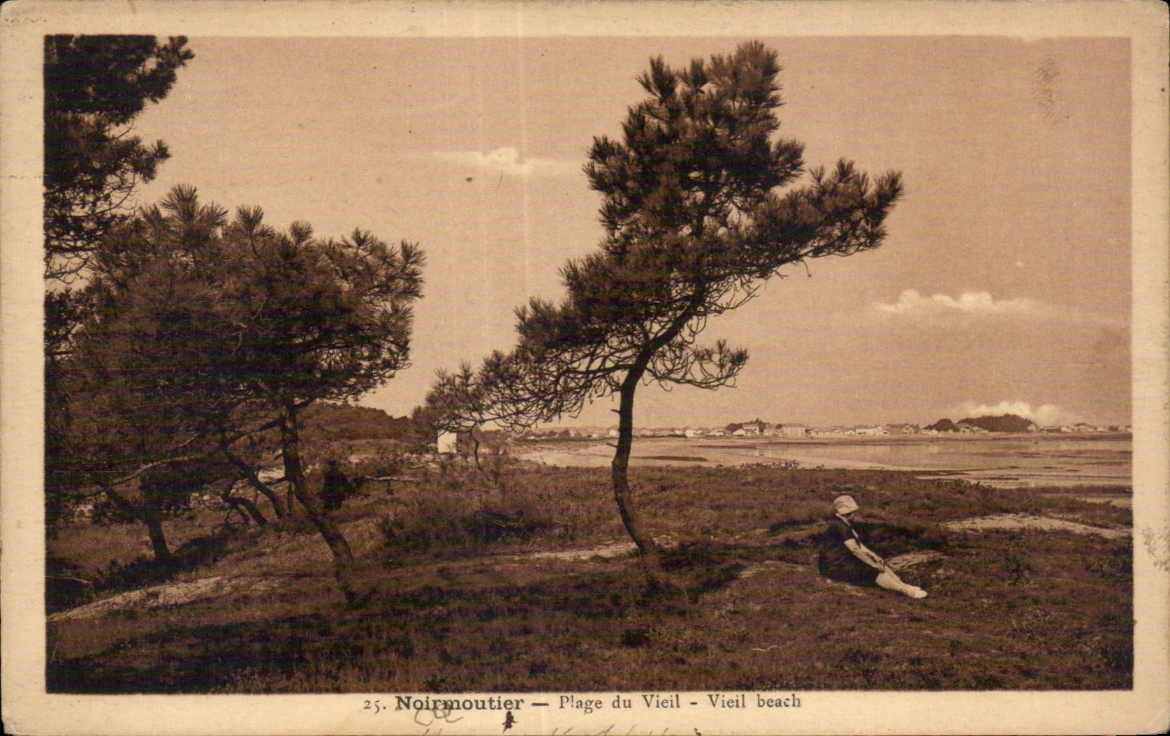 CPA L Ile De Noirmoutier Plage du Vieil beach