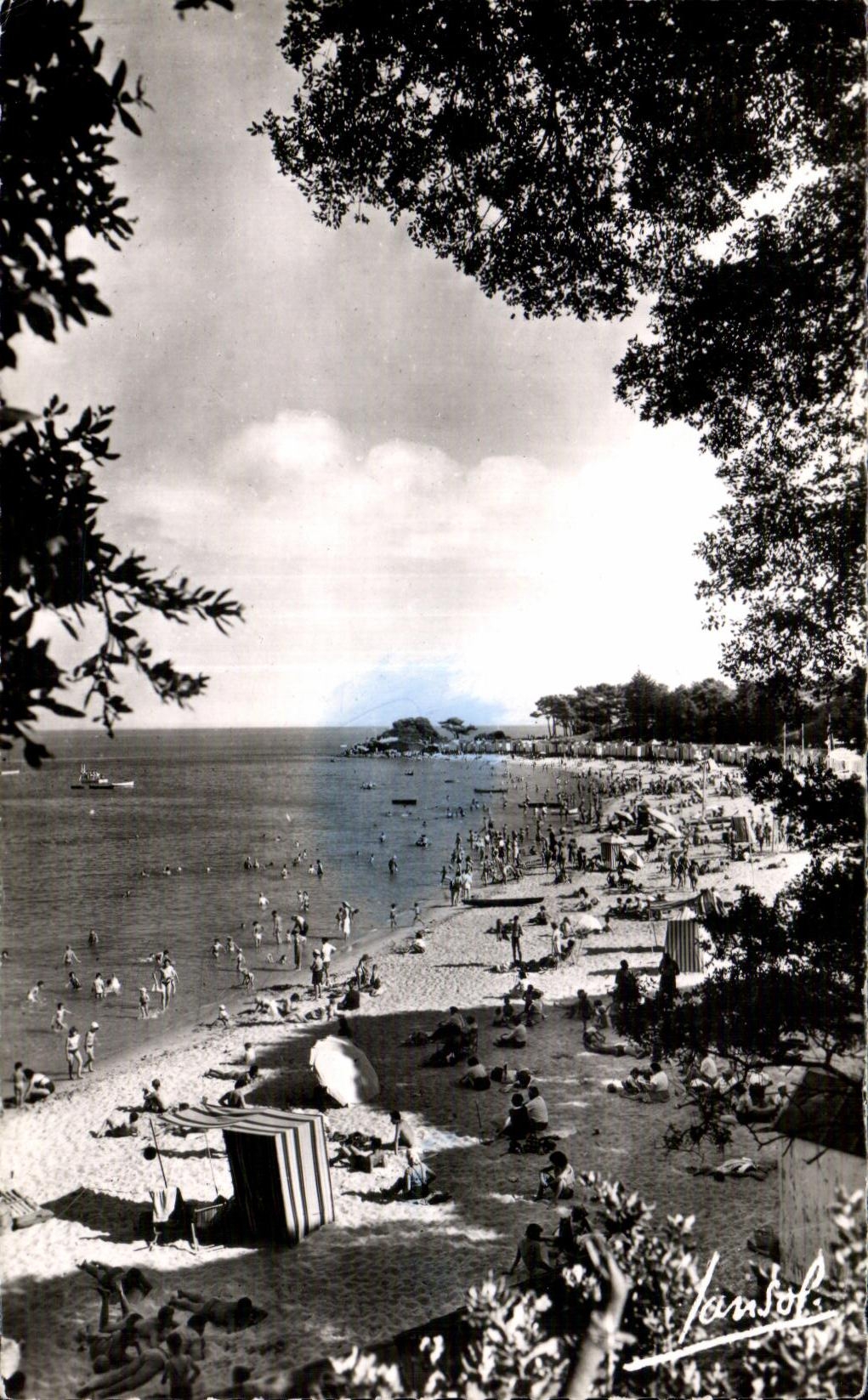 CPA L Ile De Noirmoutier La Plage des Dames